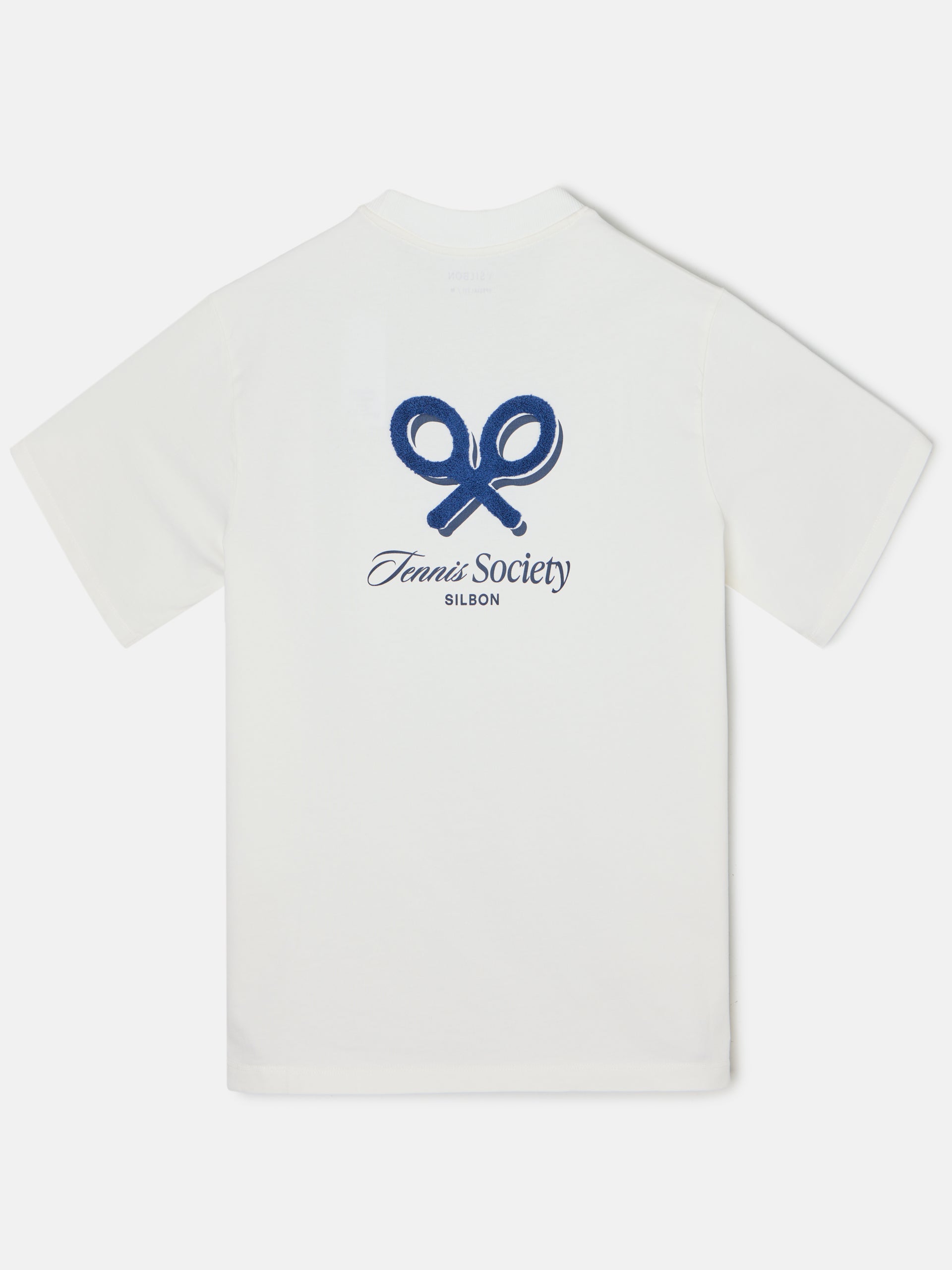 Special fit tennis society cream t-shirt