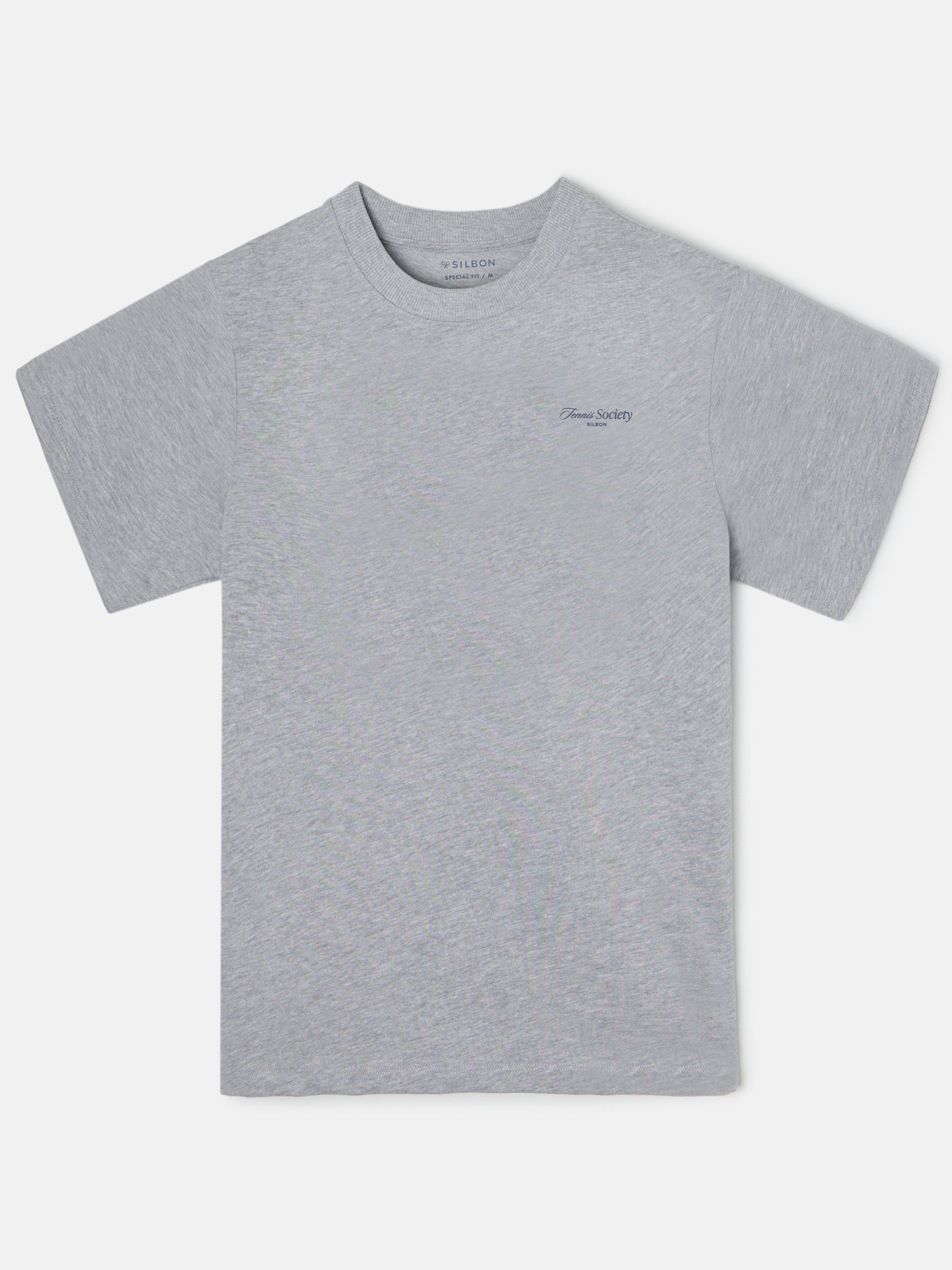 T-shirt special fit tennis society gris