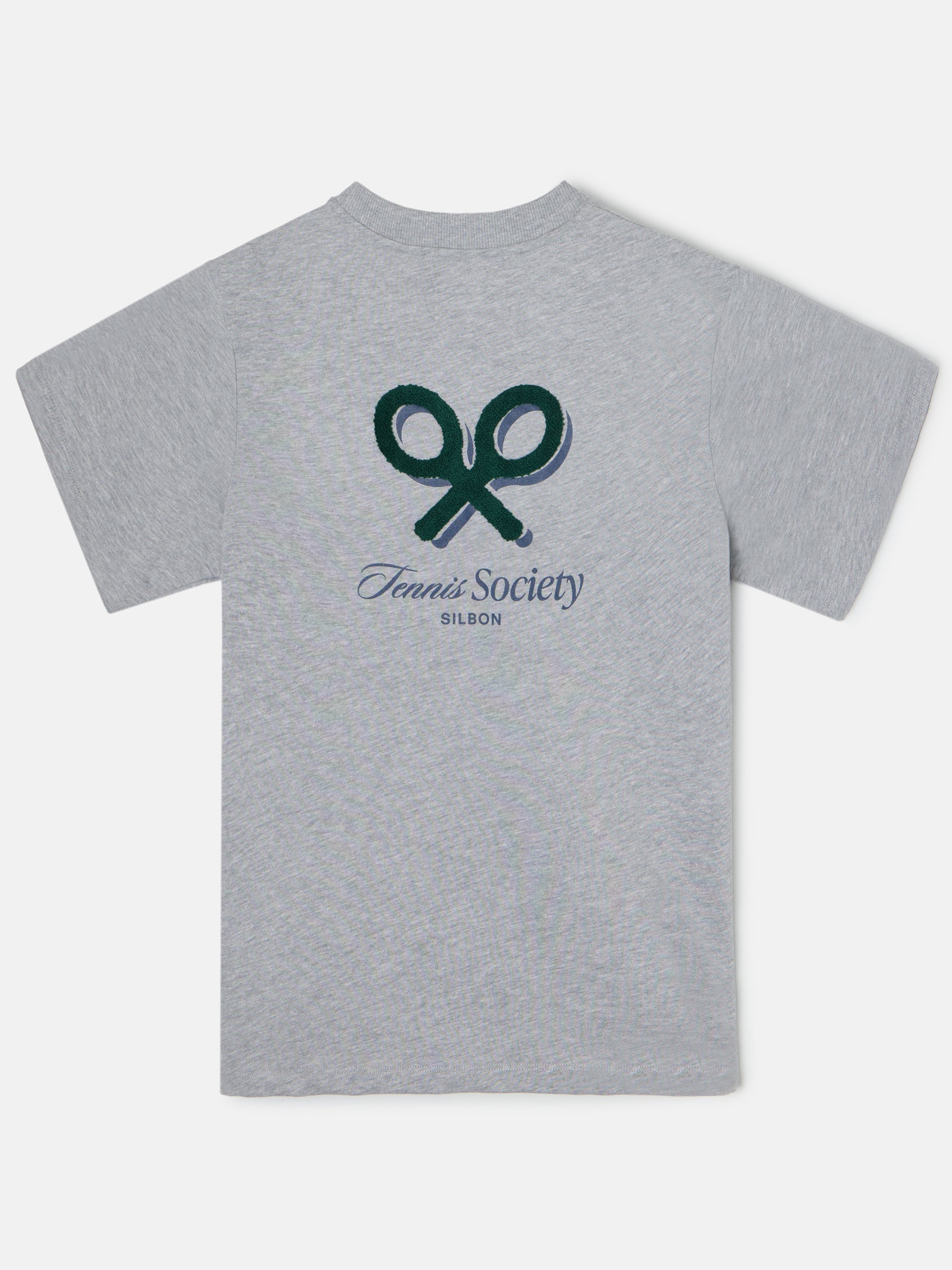 T-shirt special fit tennis society gris