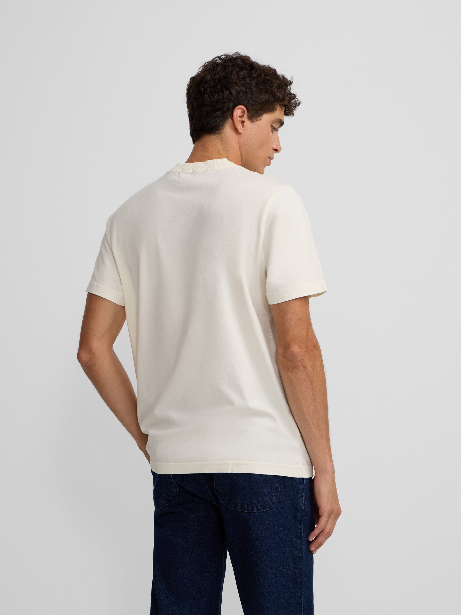 T-shirt petit hotel creme