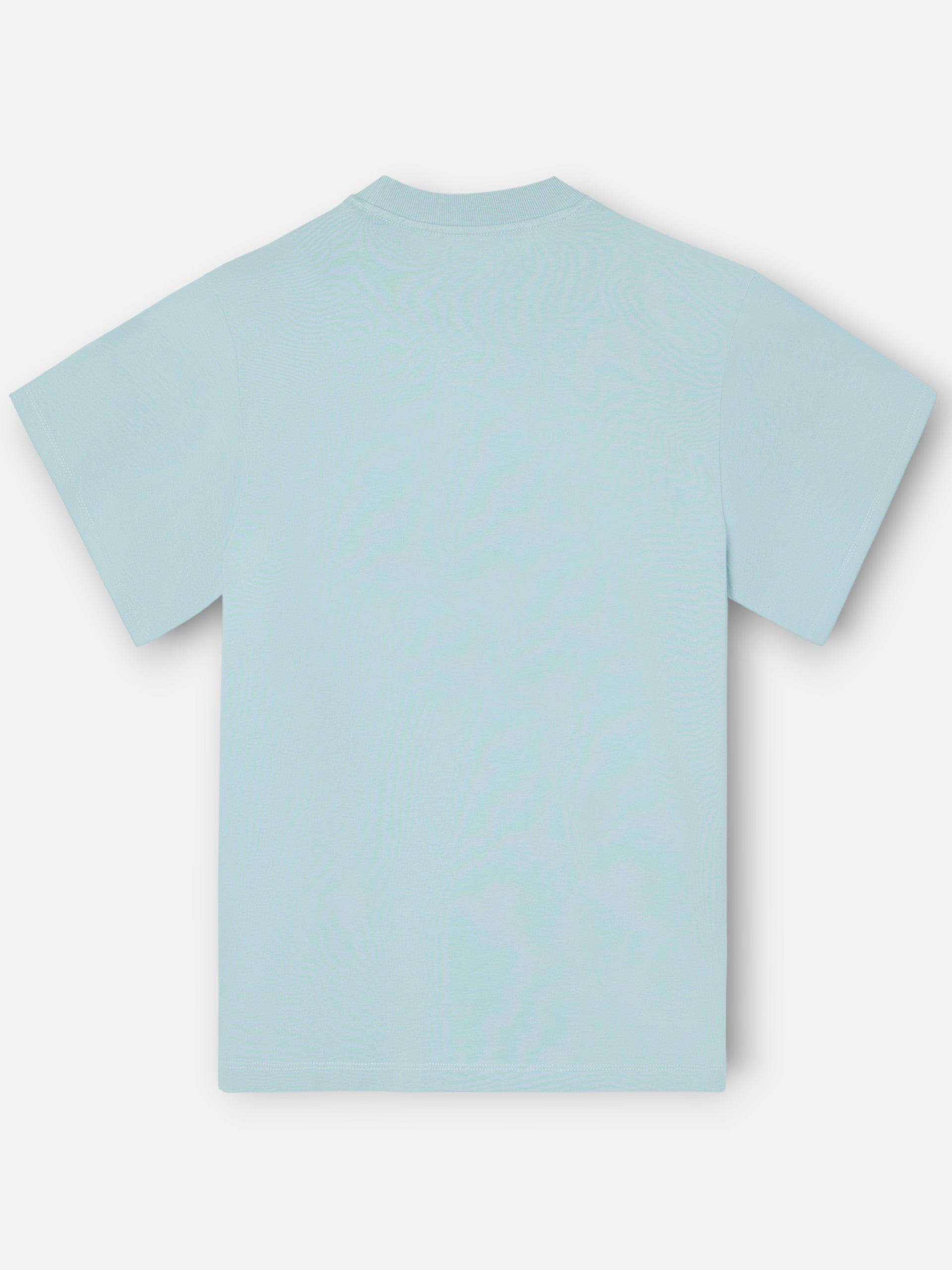Relaxed fit leisure aquamarine T-shirt