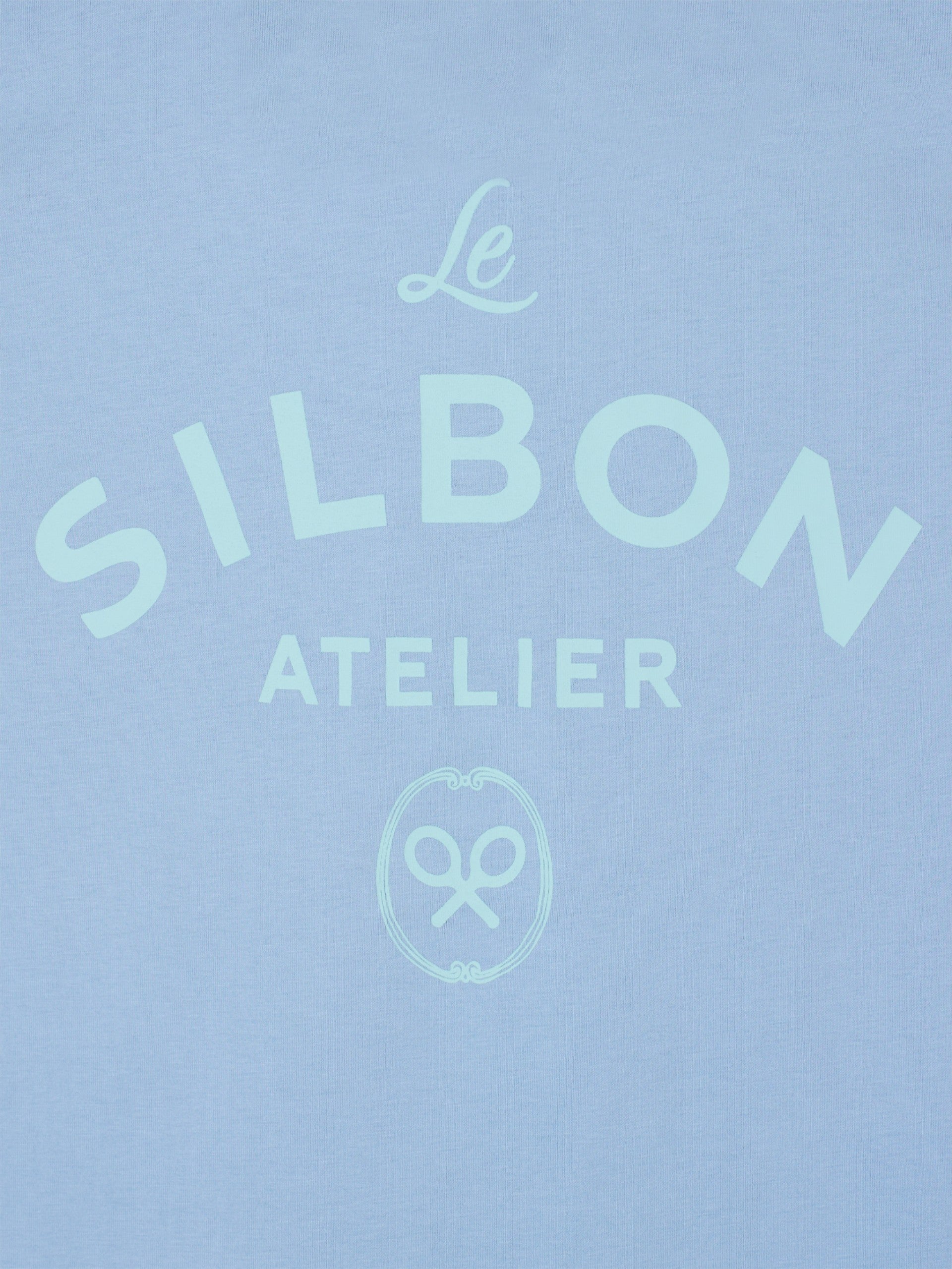 Camiseta atelier azul