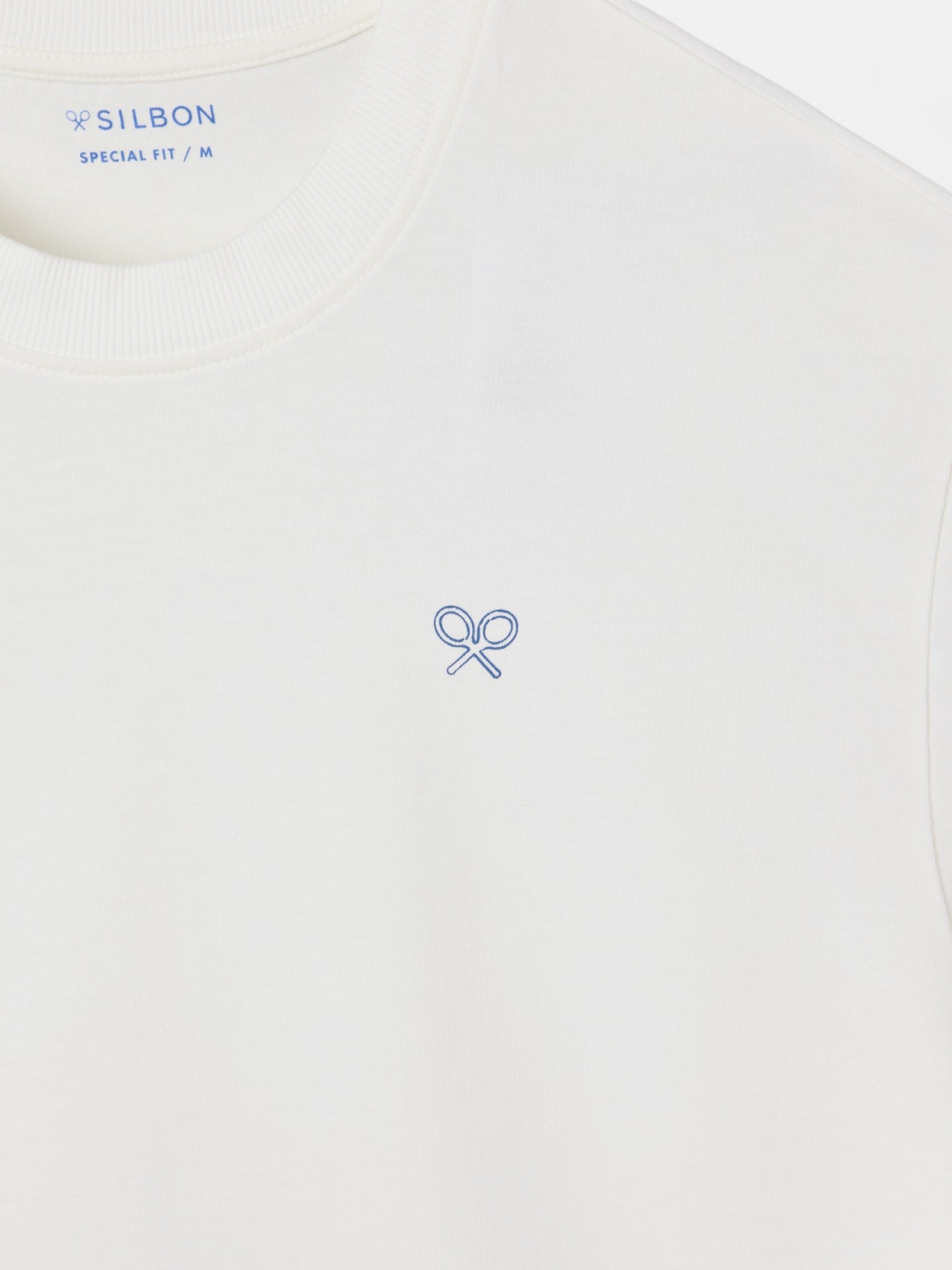 Camisola special fit two rackets branca