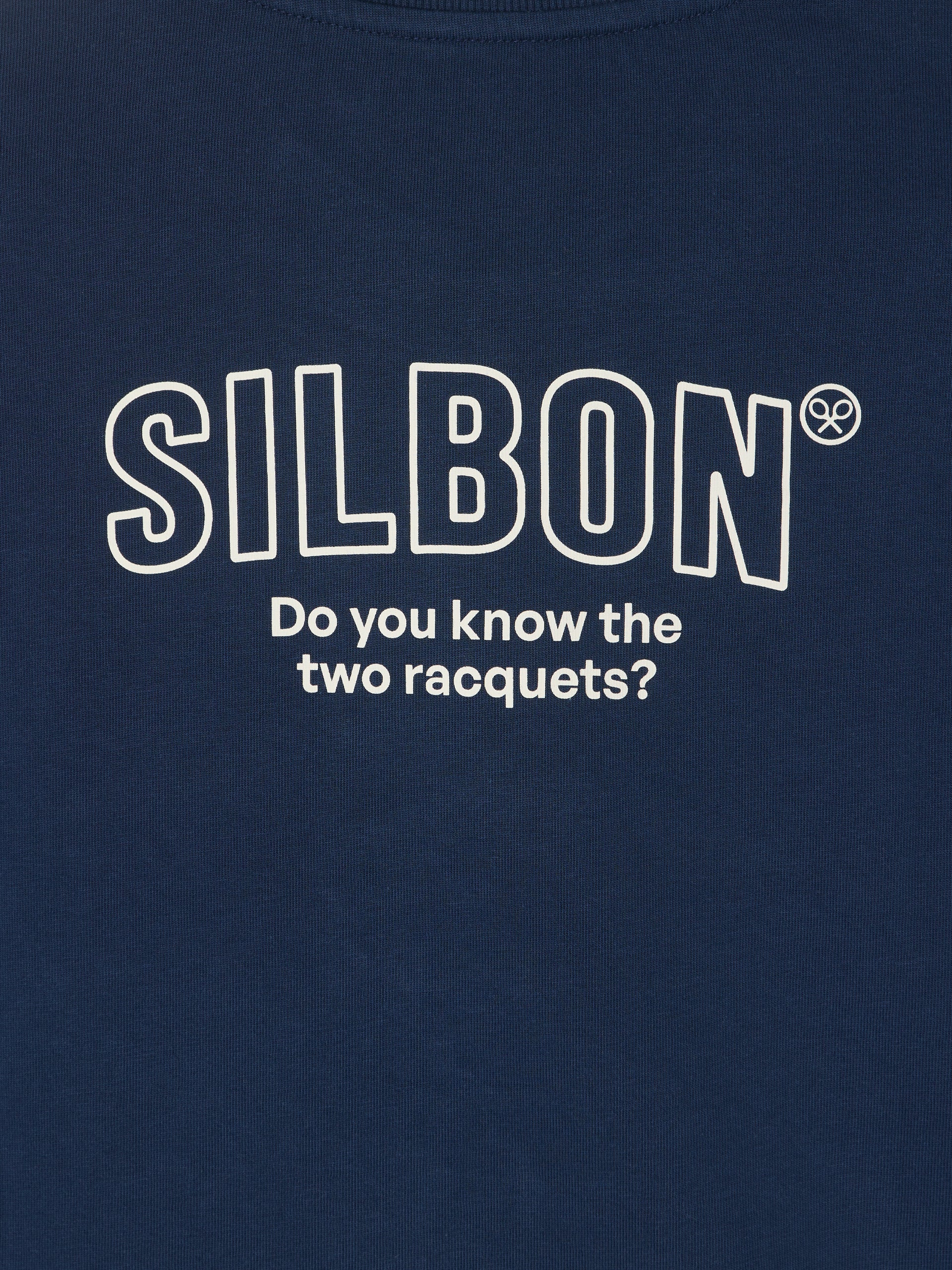 Camiseta special fit two rackets azul marino