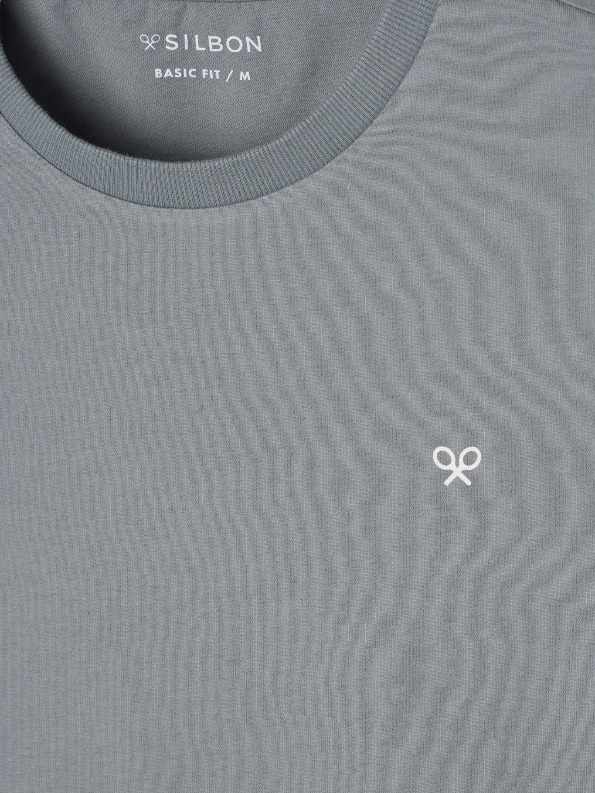 T-shirt born free cinzenta