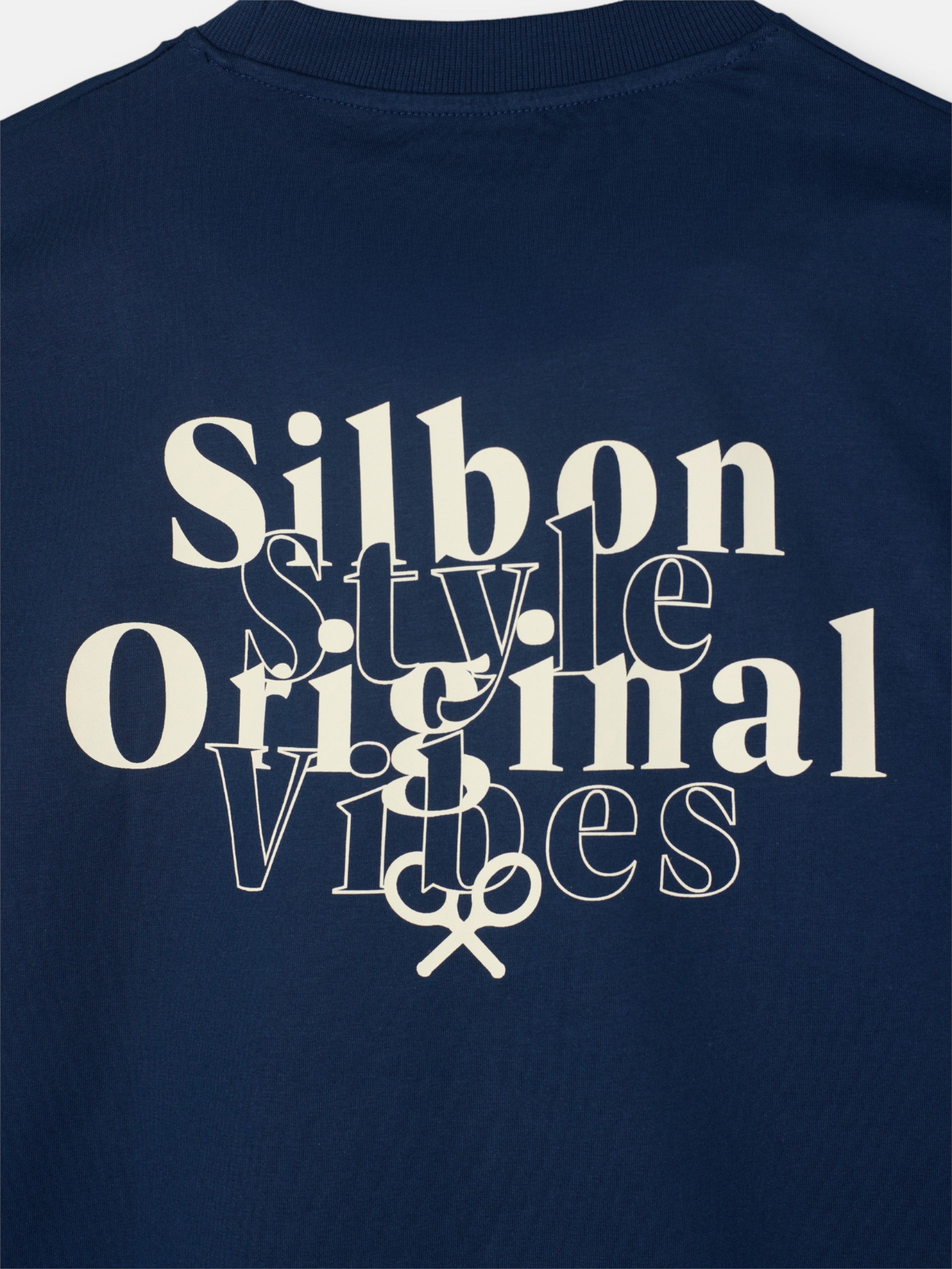 Camiseta relaxed fit original azul marino