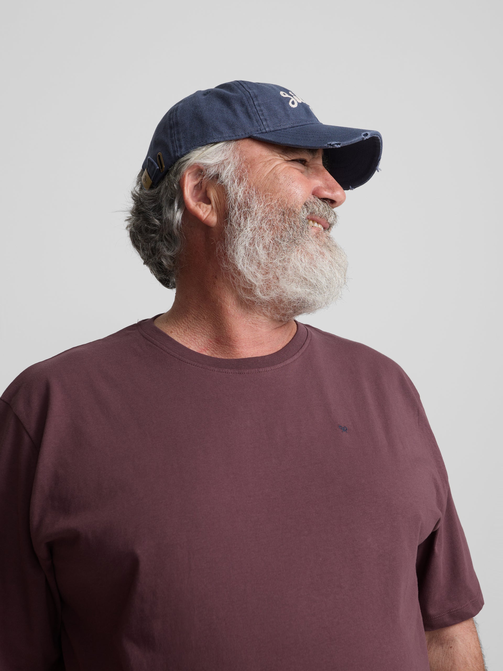 Burgundy Whistle Mini Logo T-shirt