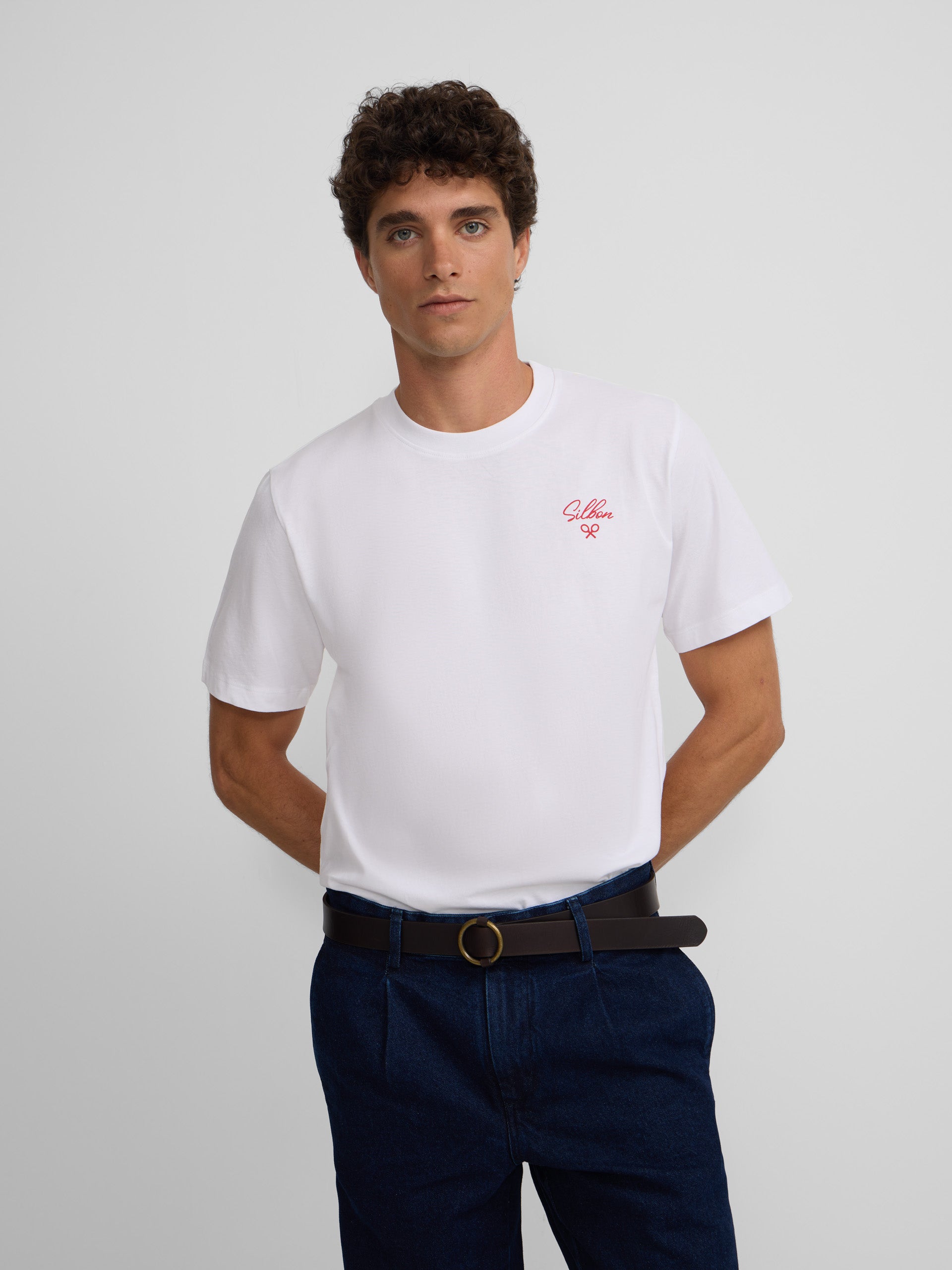 T-shirt blanc Le Marais