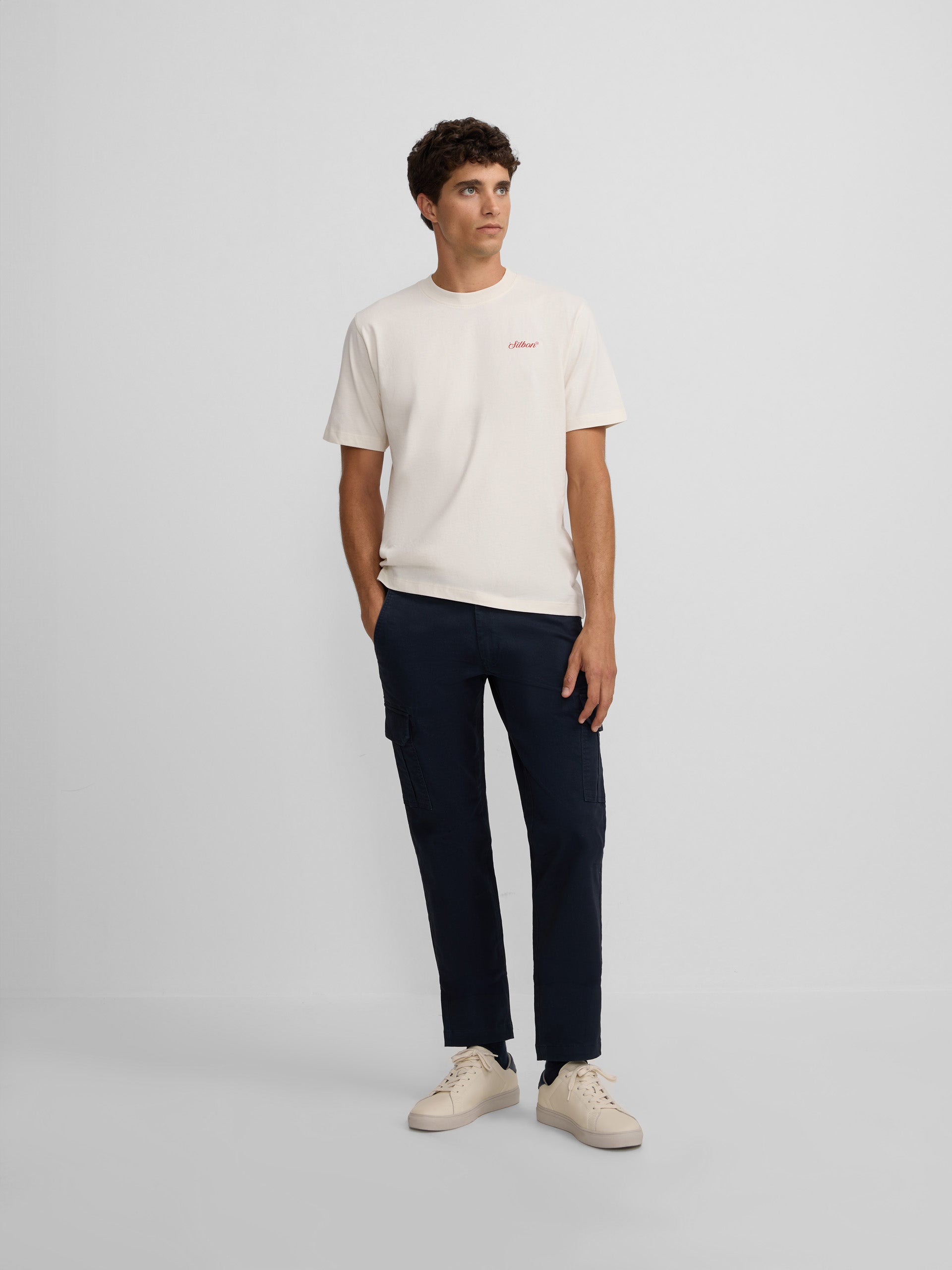 Camiseta sail club crema