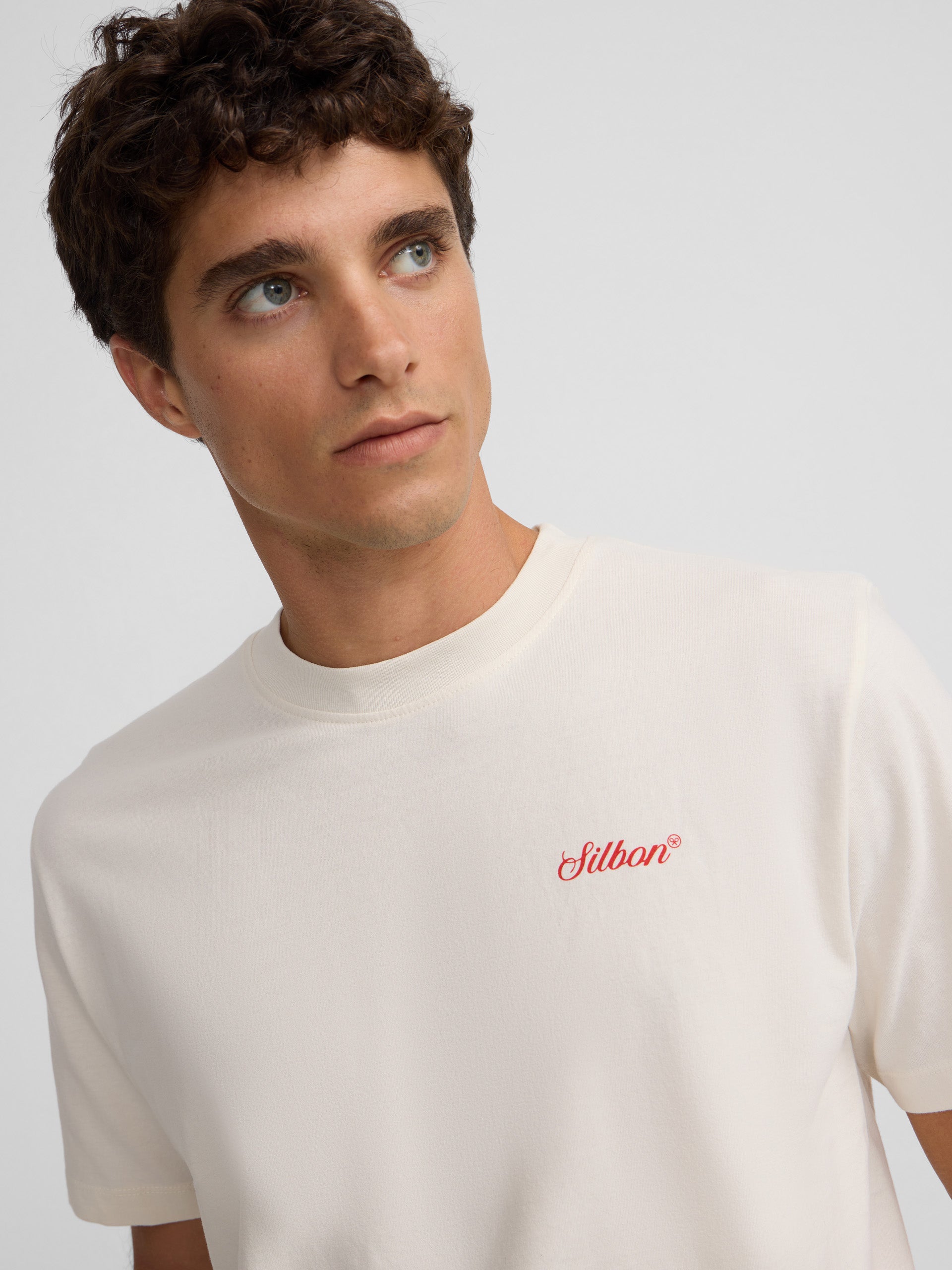 Camiseta sail club crema