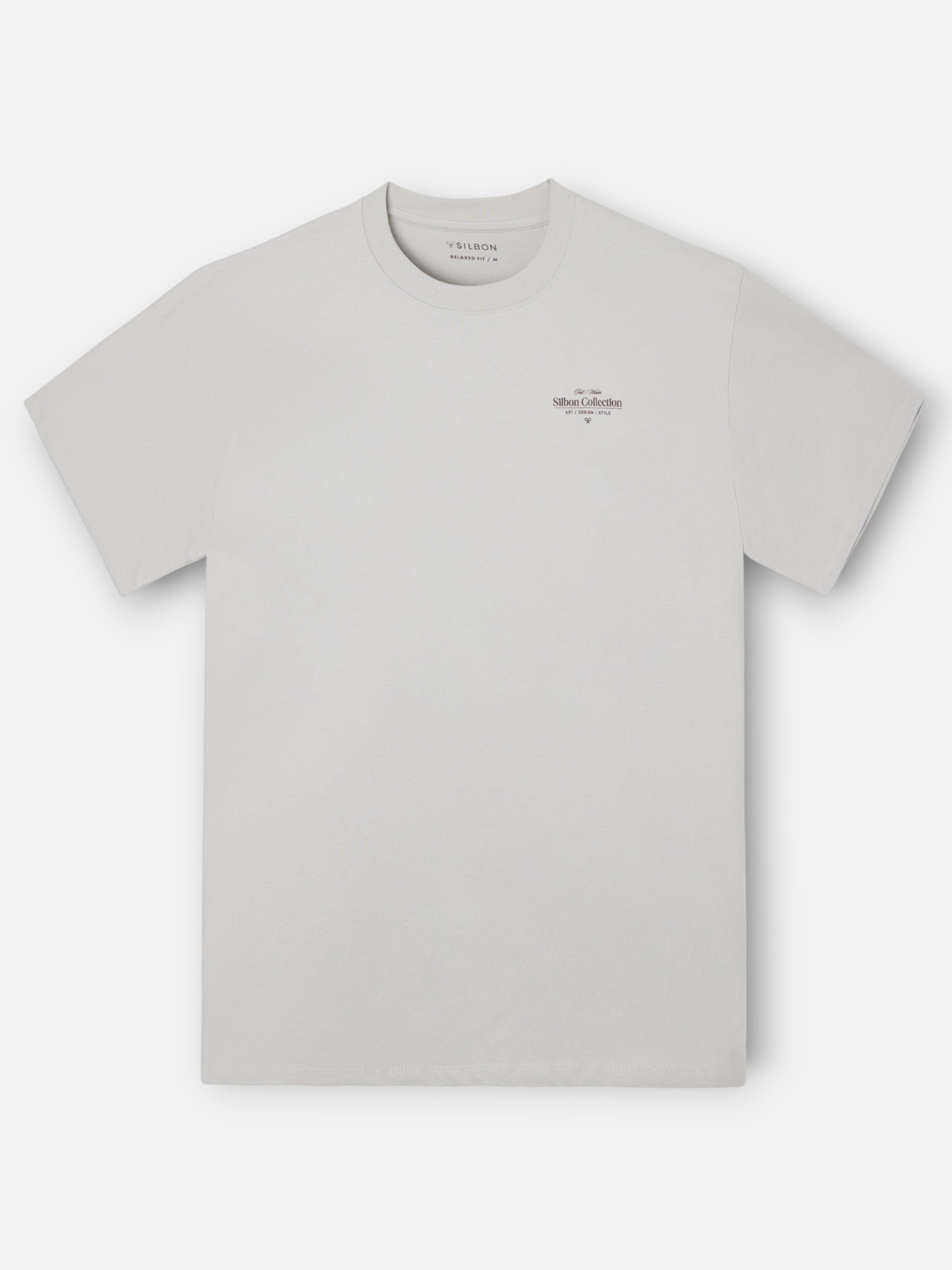 Camiseta relaxed fit collection gris