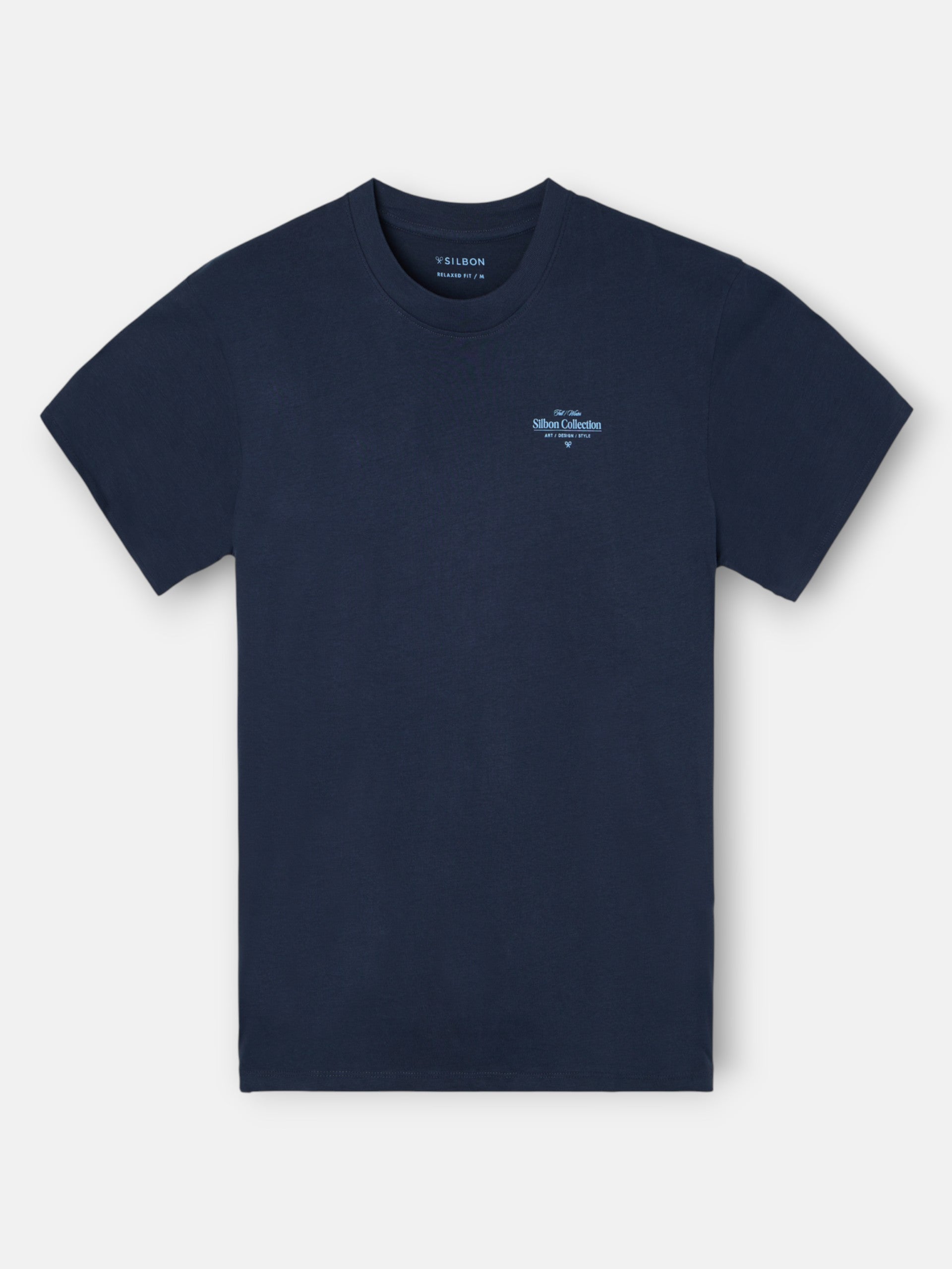 Camiseta relaxed fit collection marino