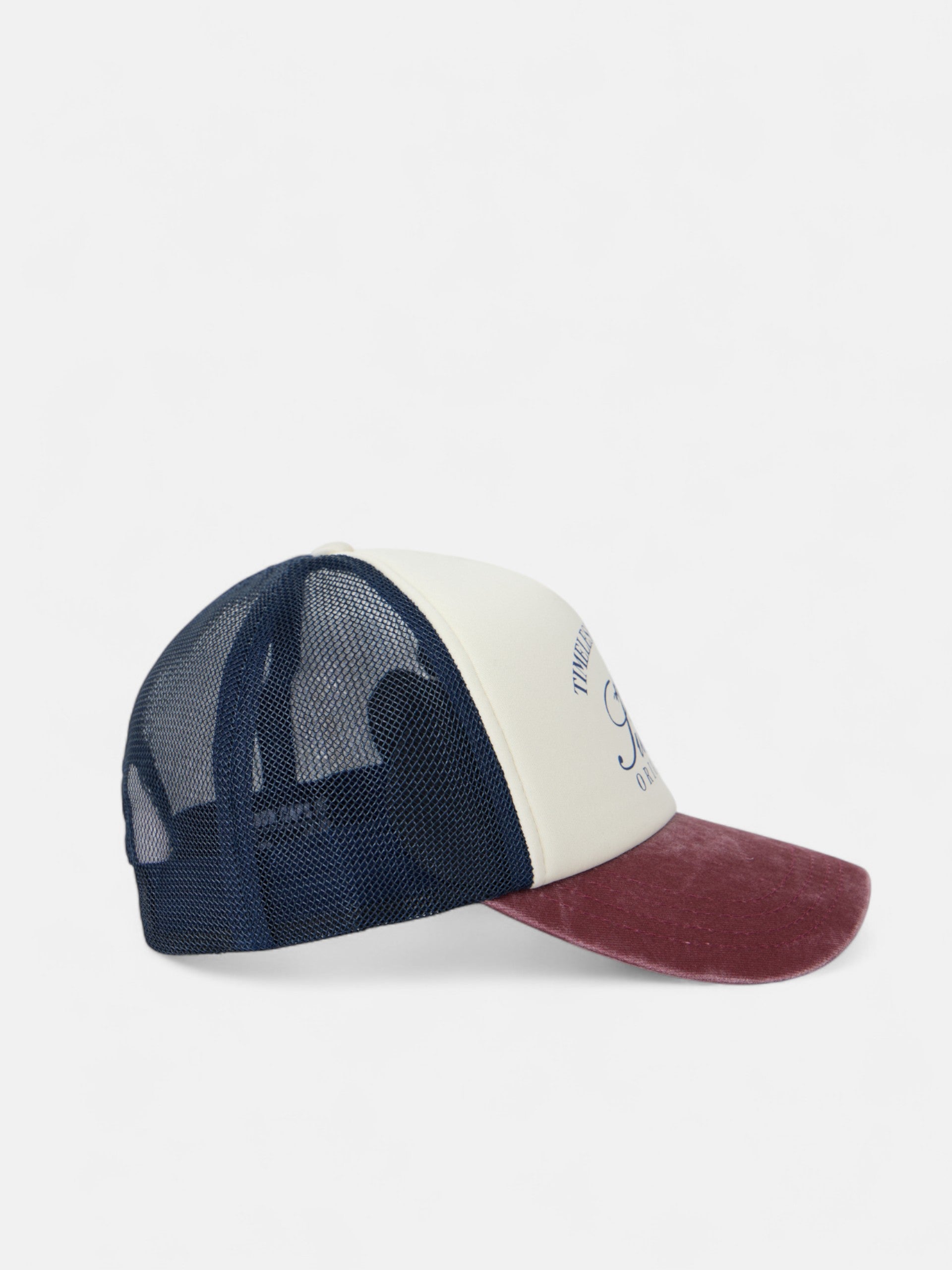 Gorra trucker original burdeos