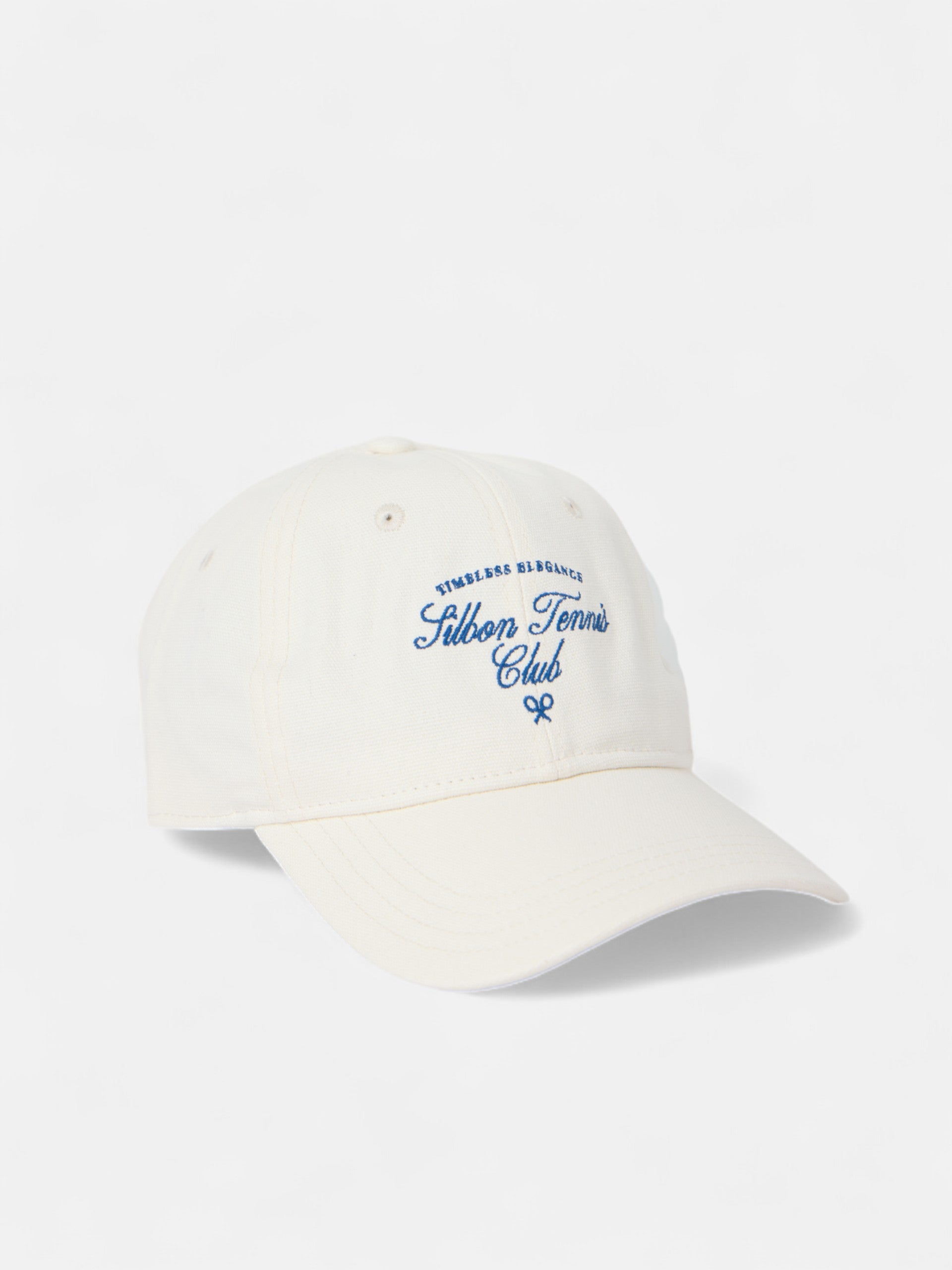 Boné Silbon Tennis Club bege claro