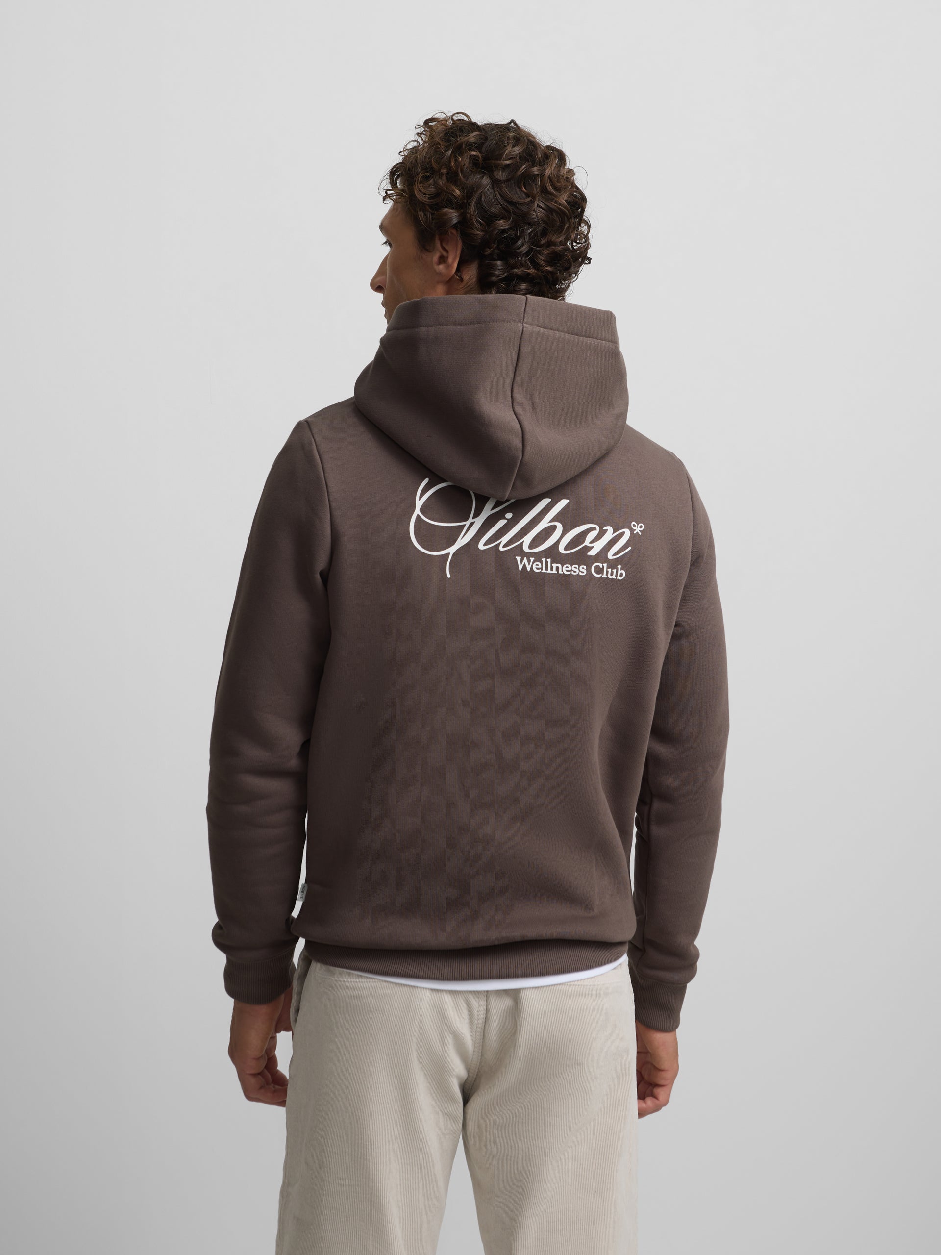 Sweat-shirt homme gris anthracite chiné - Tibo Inshape