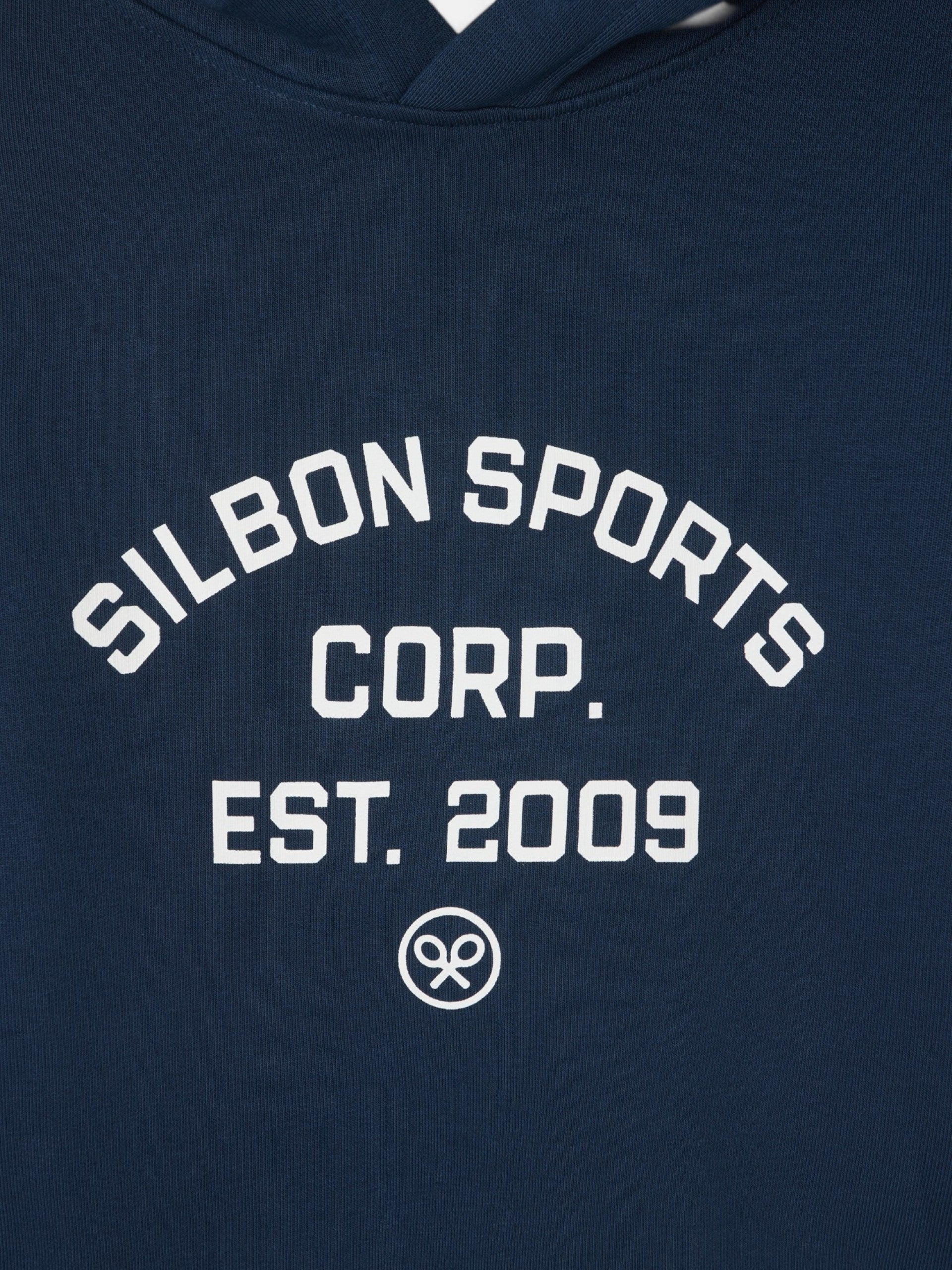 Silbon Sports navy blue hoodie sweatshirt