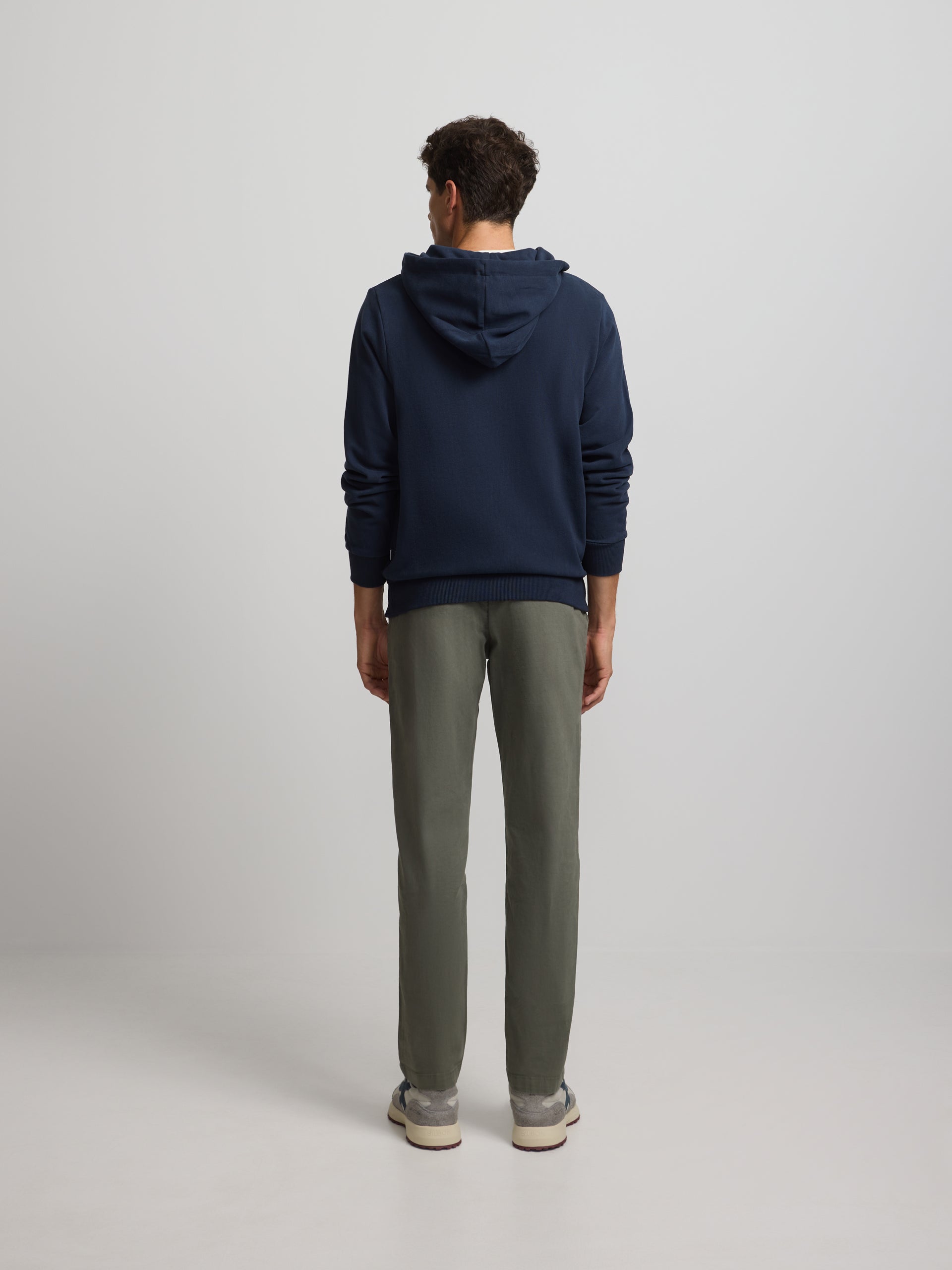 Sudadera clasica hoodie marino