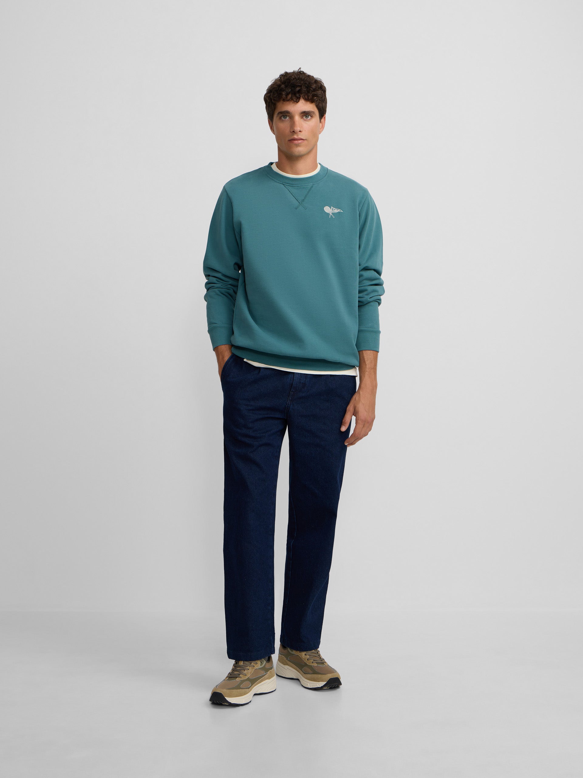 Sweatshirt athletic dept. petróleo