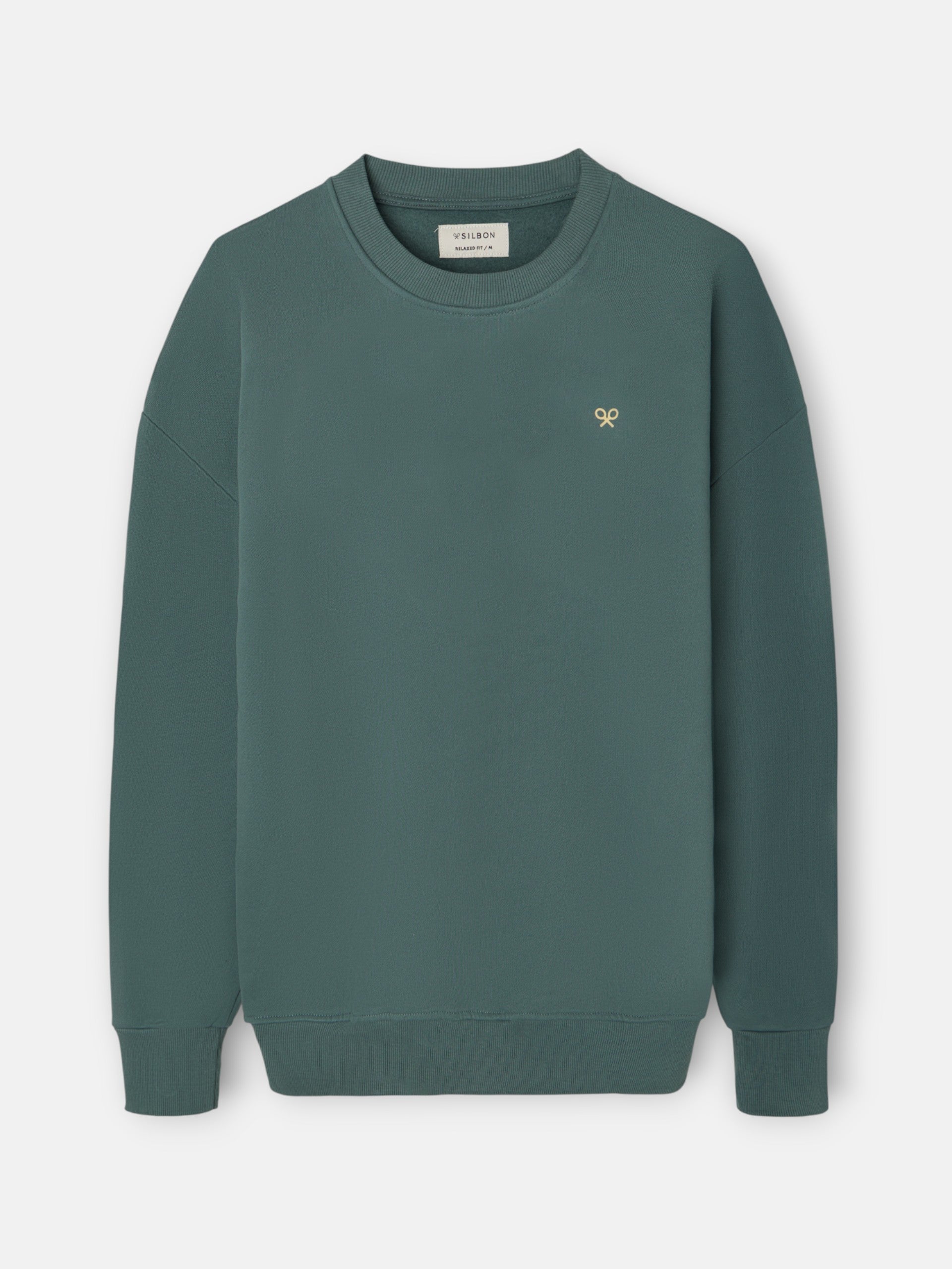 Sweatshirt relaxed fit culture verde