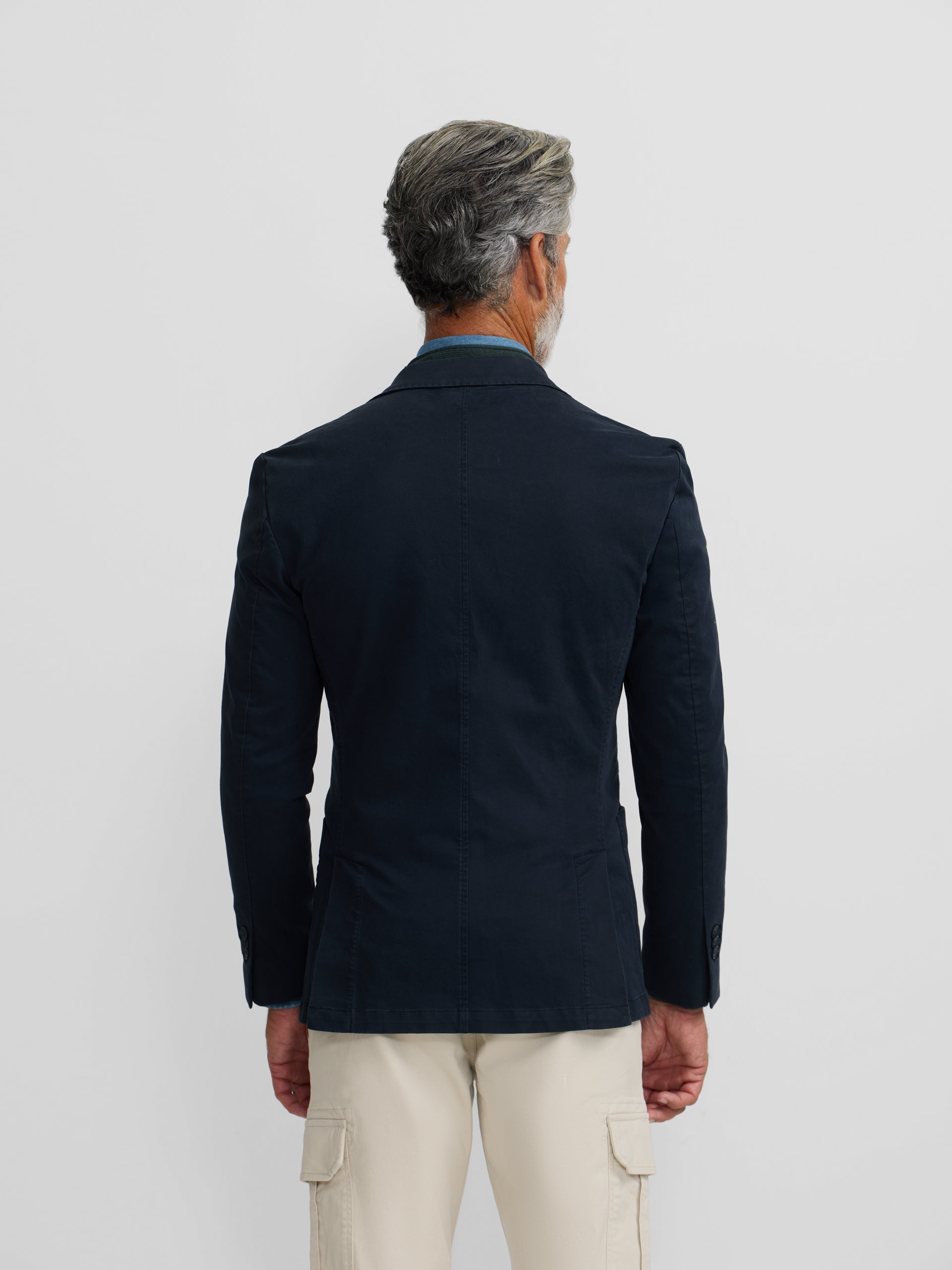 Americana casual azul marino