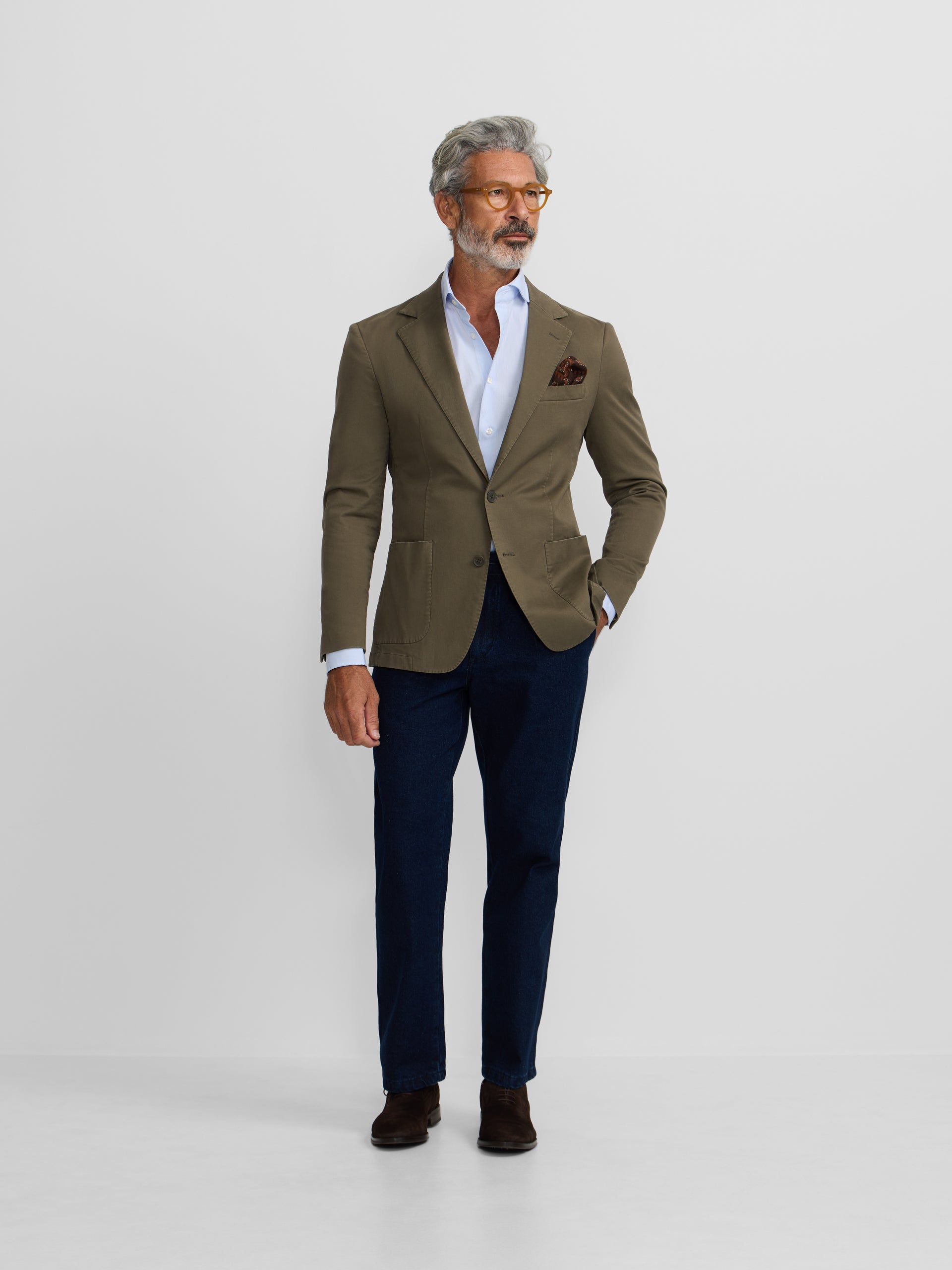 Americana casual khaki