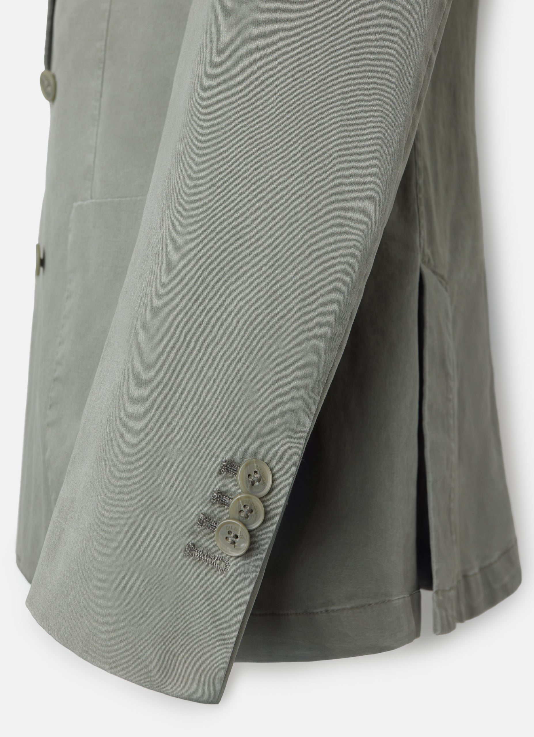 Blazer casual cruzado verde