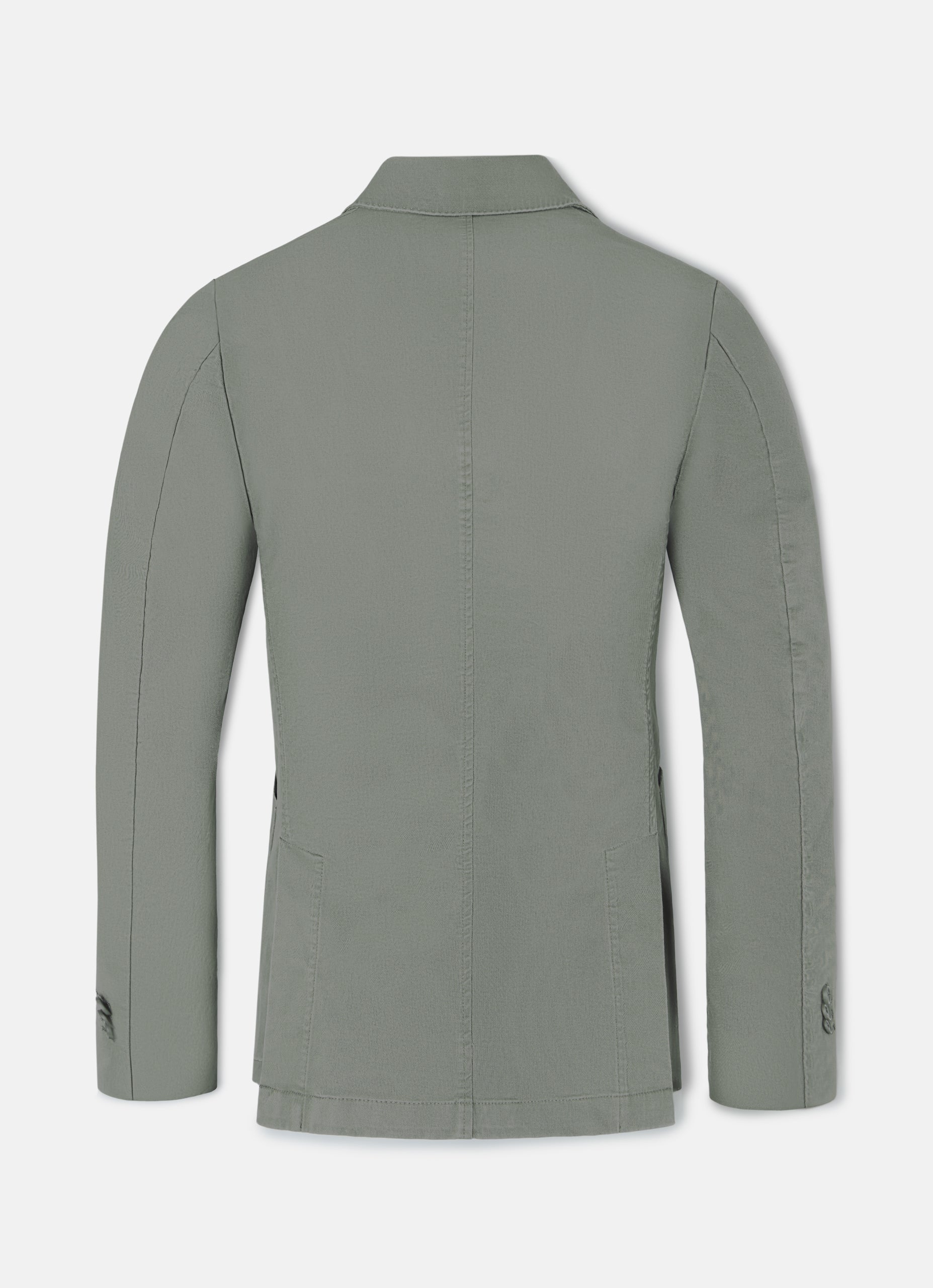 Blazer casual cruzado verde