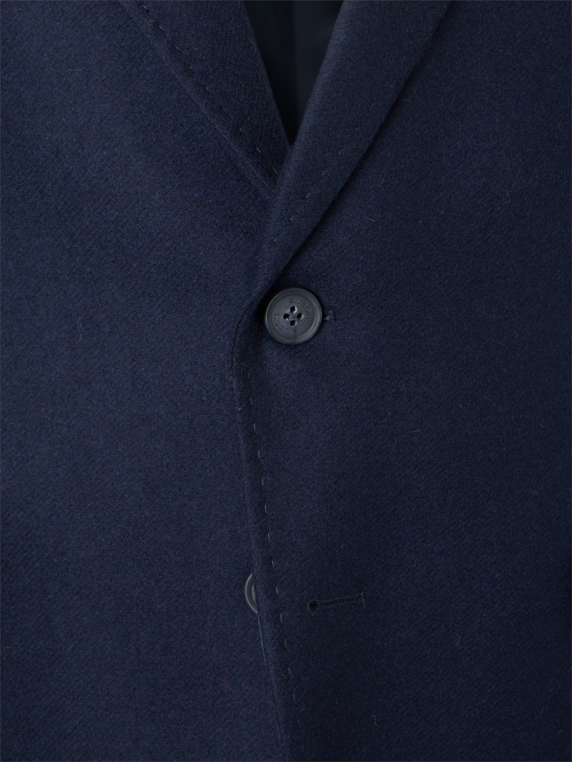 Plain navy blue blazer