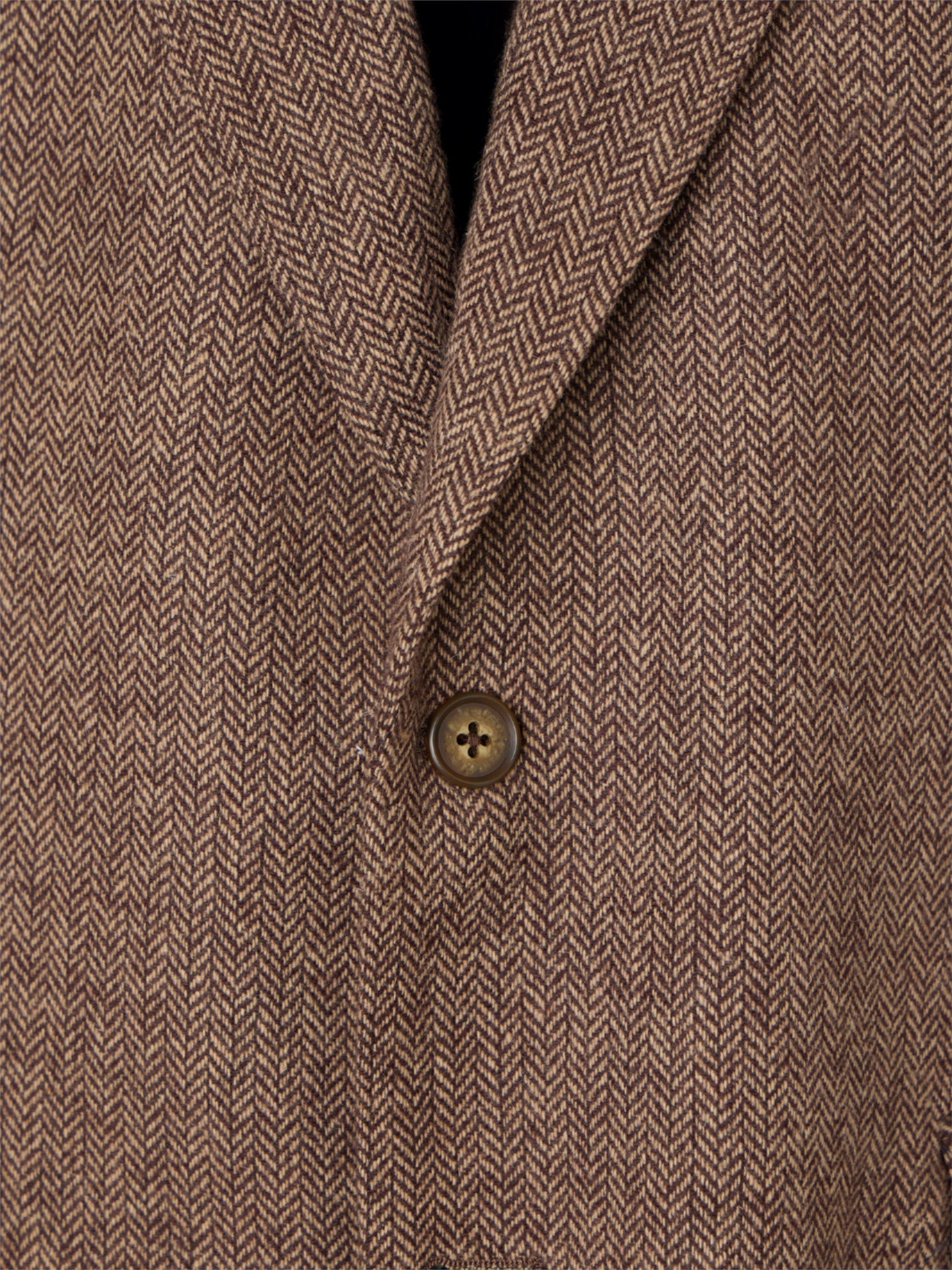 Blazer à chevrons marron