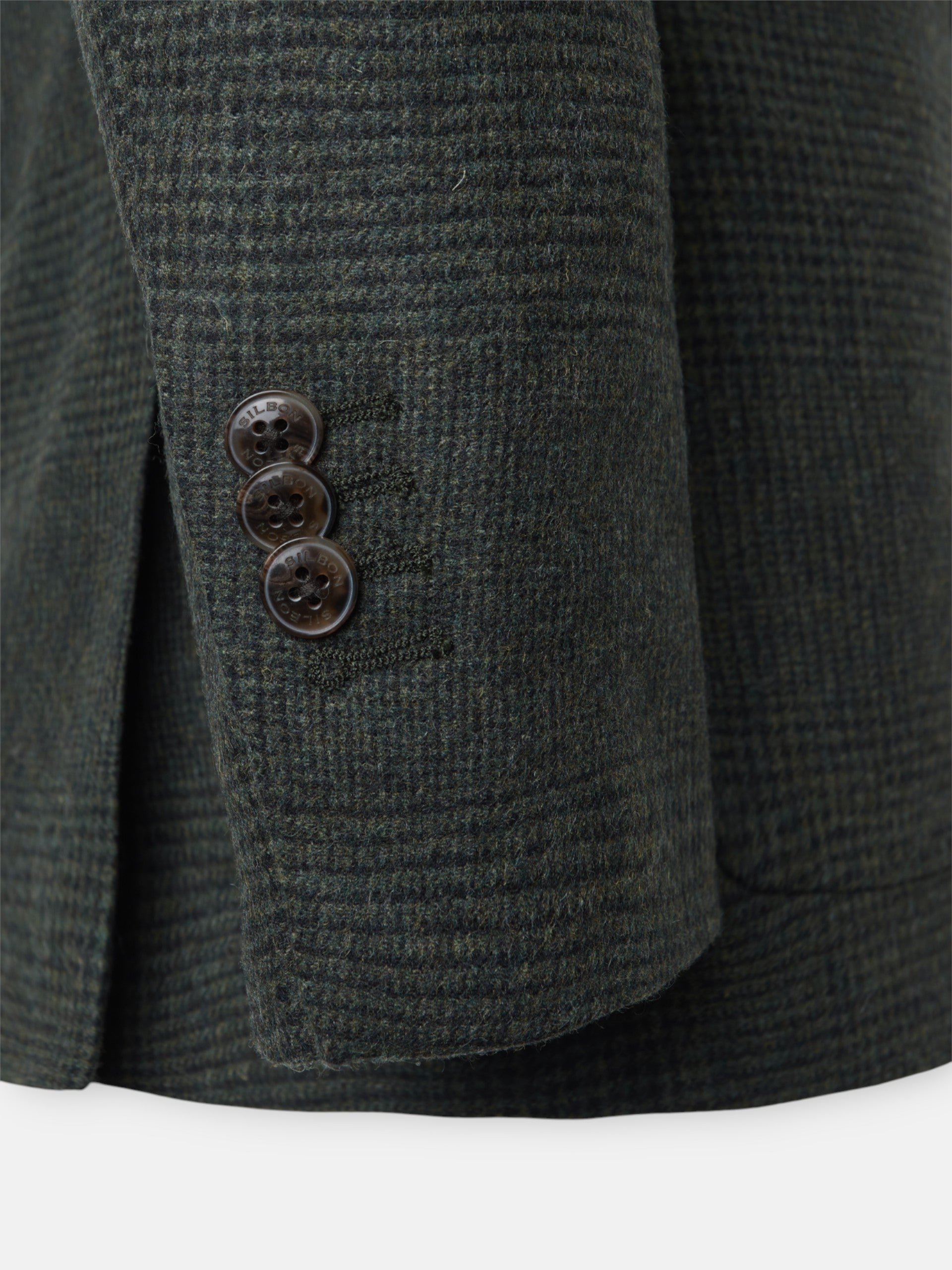 Blazer xadrez príncipe de Gales verde