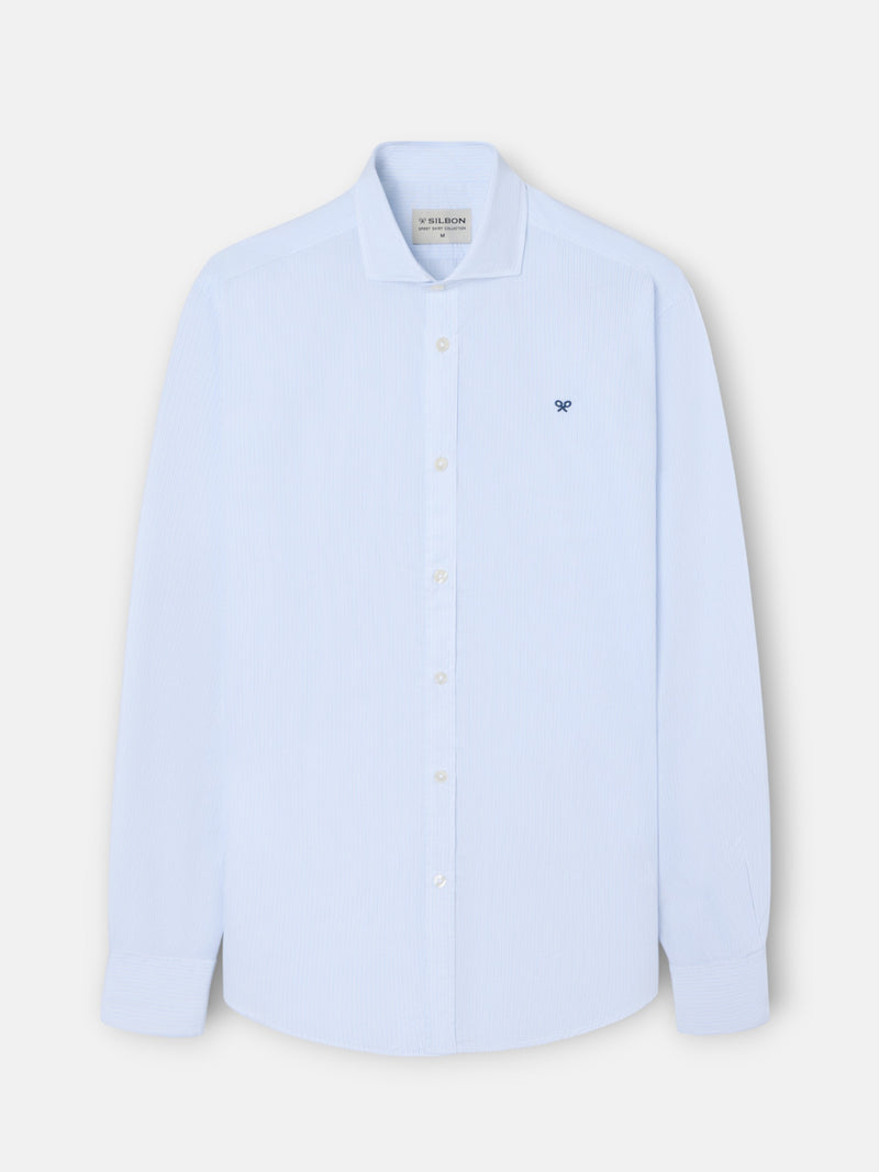 Camisa sport classic mini raya celeste