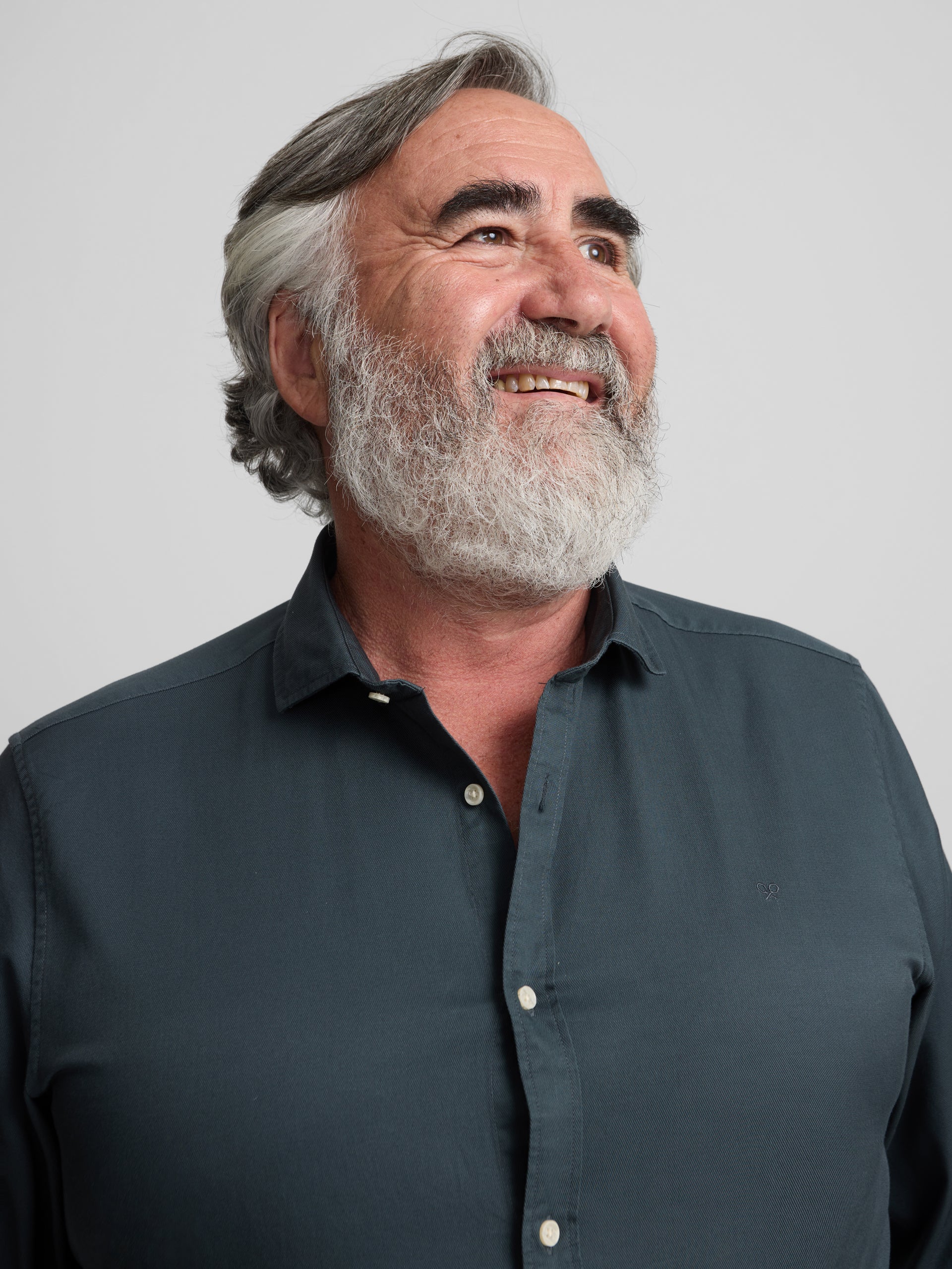 Camisa sport raqueta estructura navy