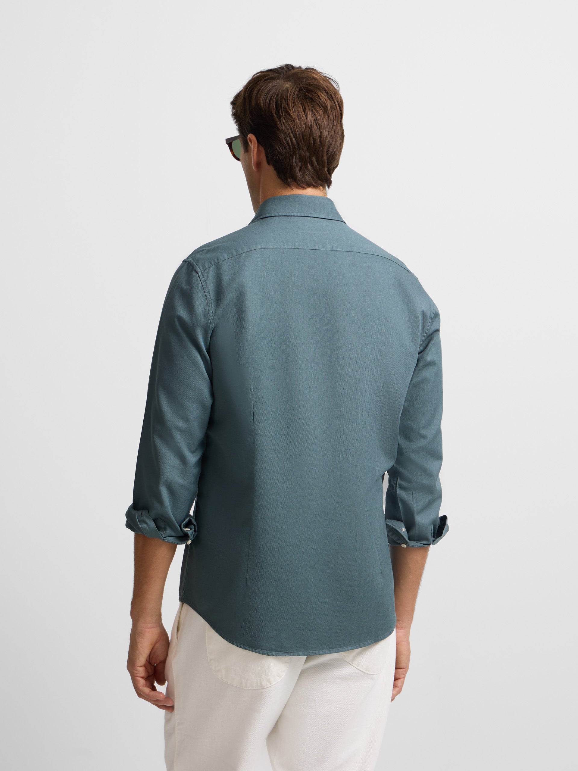 Camisa sport raqueta estructura petroleo