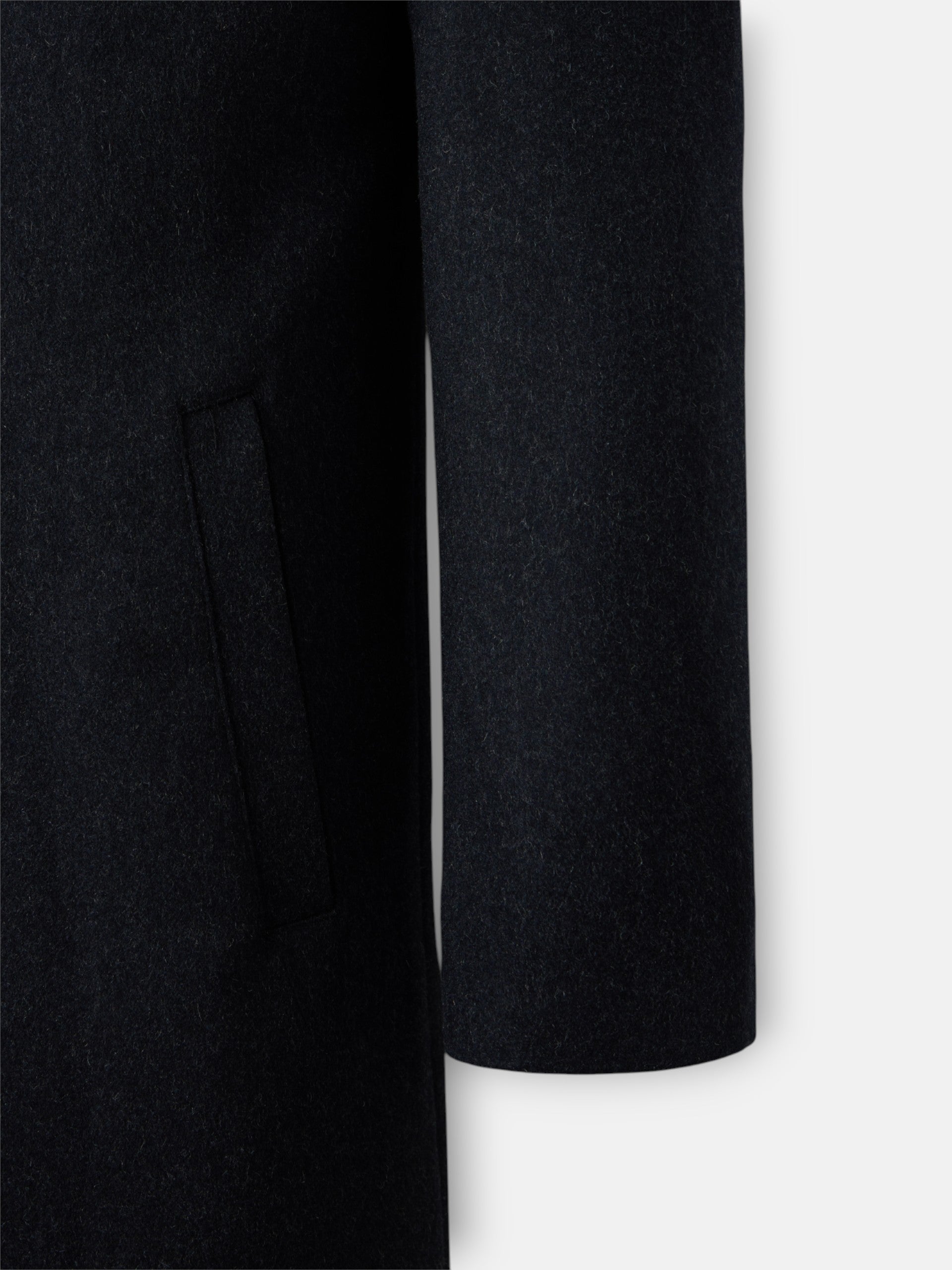 Dark grey straight coat