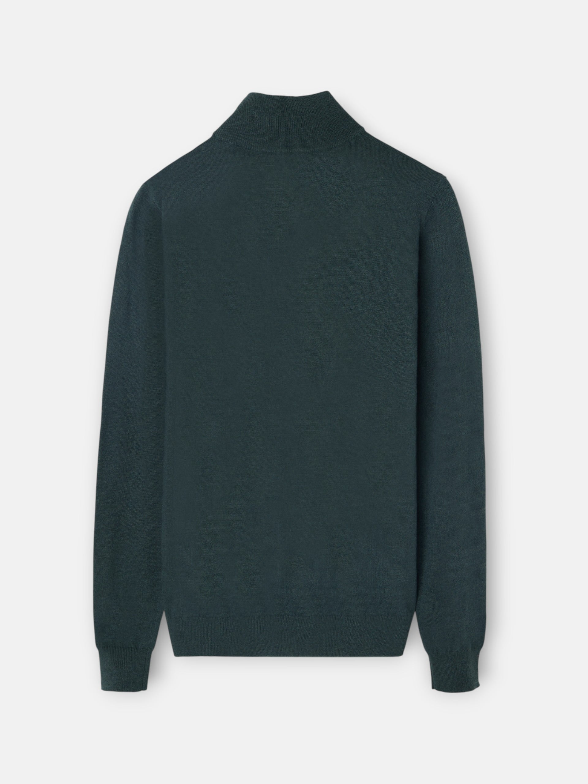 Medium green half-zip jersey