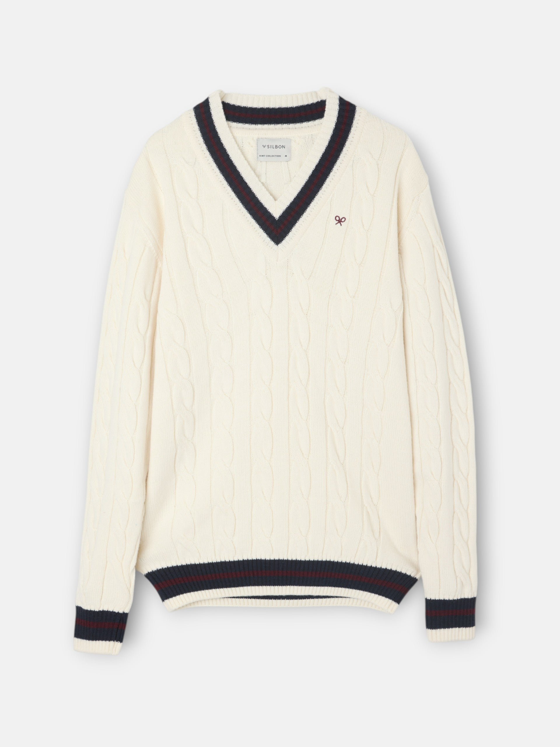 Light beige college jersey