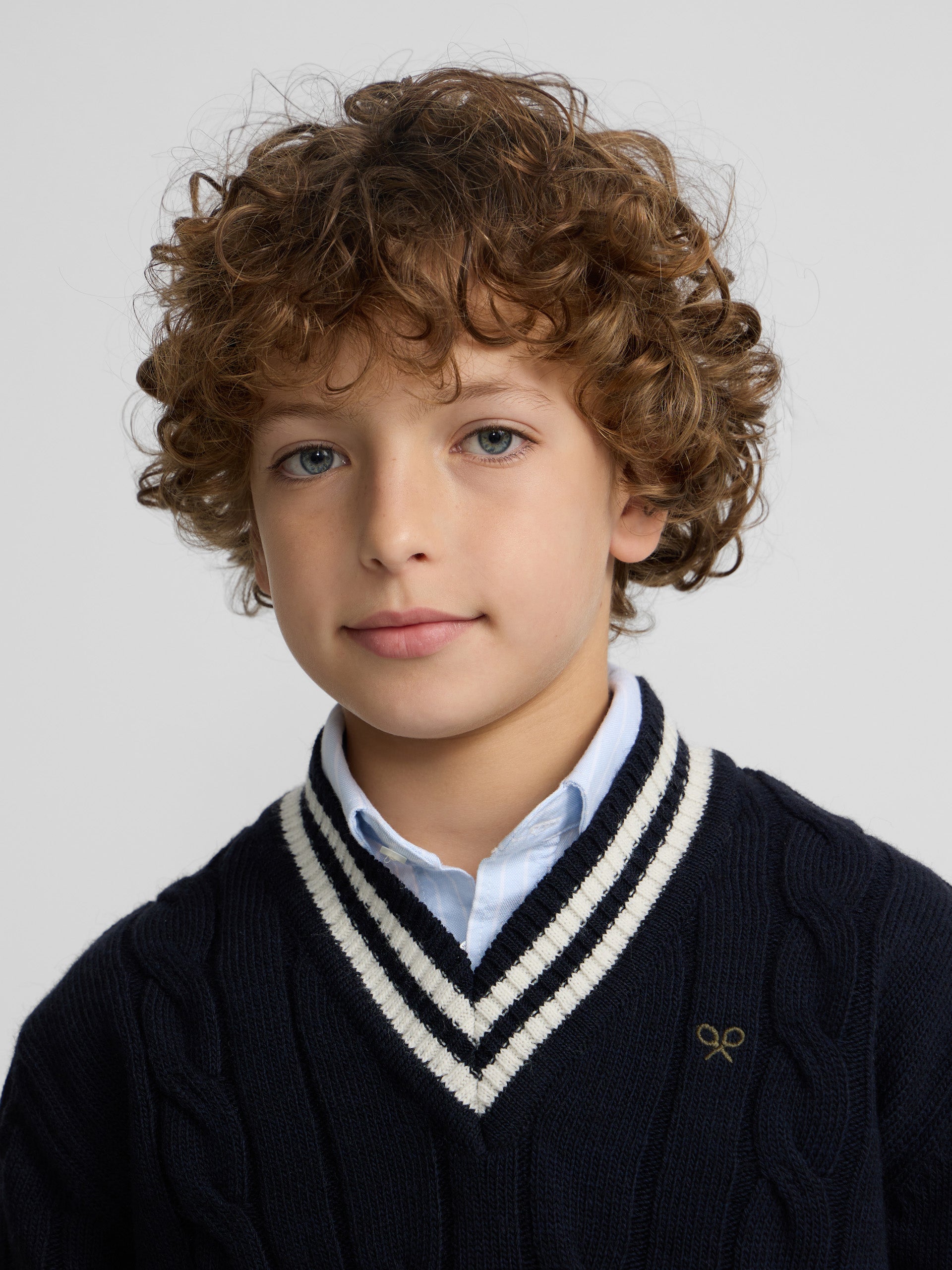 Camisola kids college azul-marinho