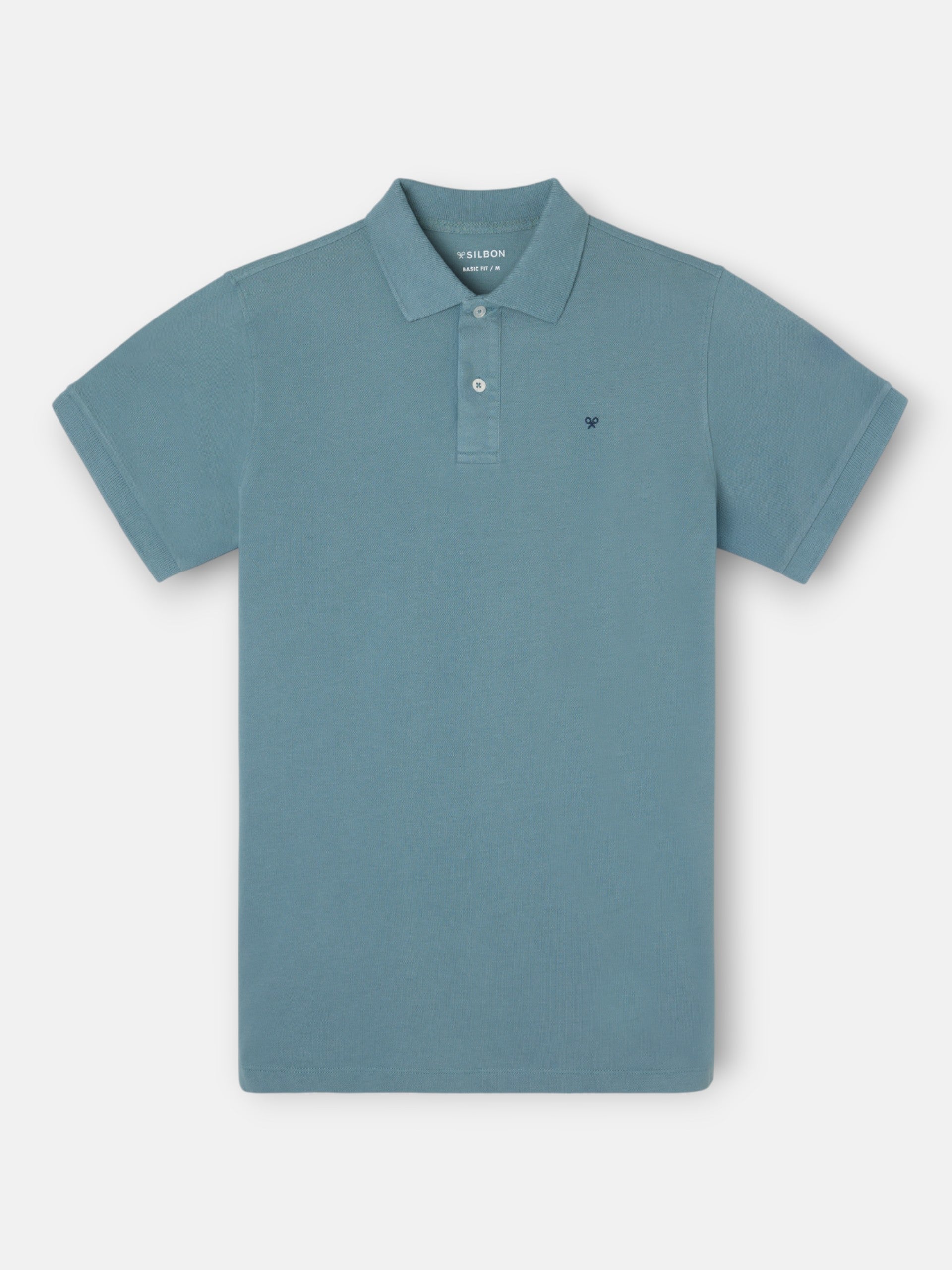 Classic plain petrol polo
