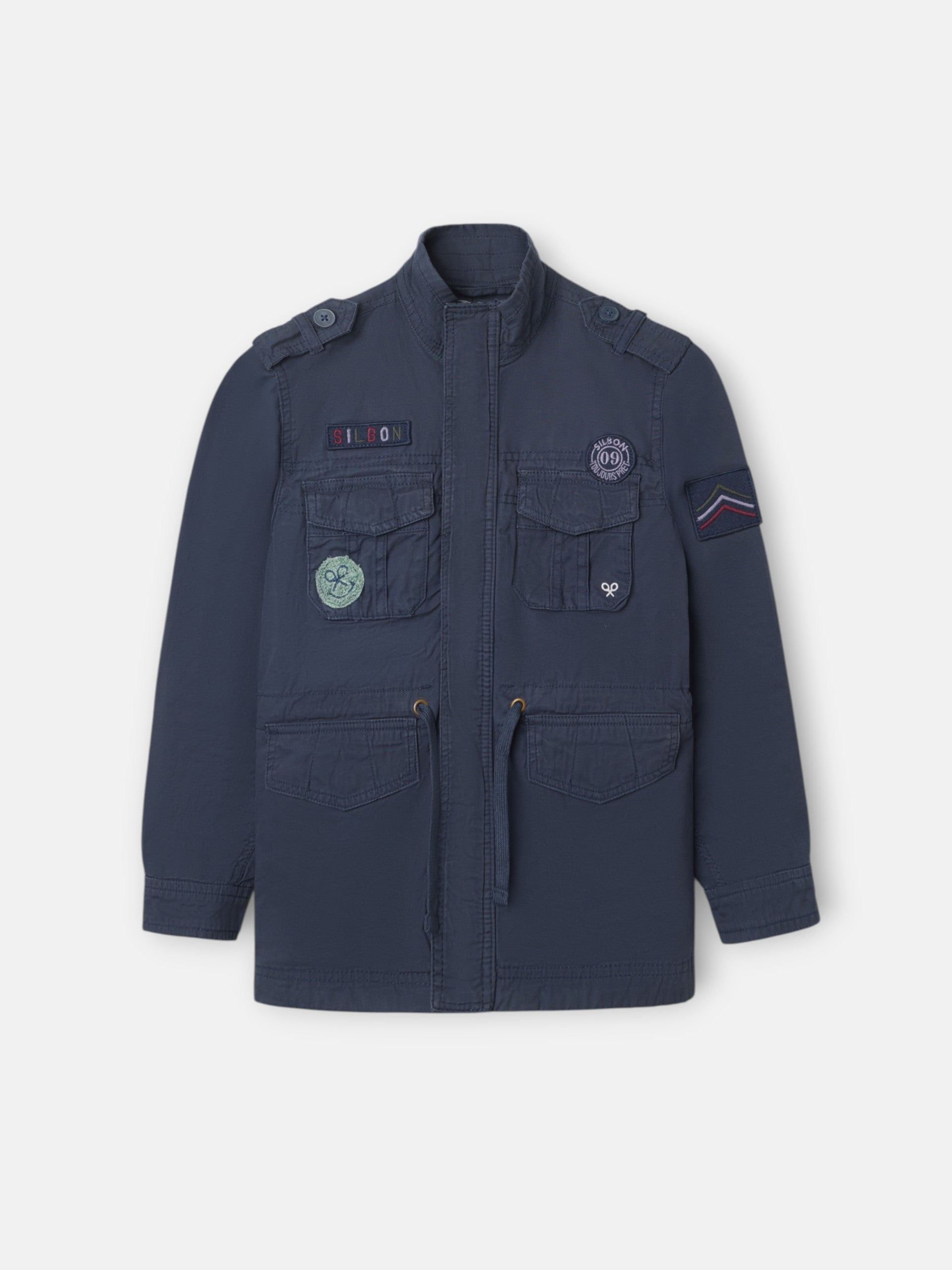 Veste militaire bleu marine pour enfant