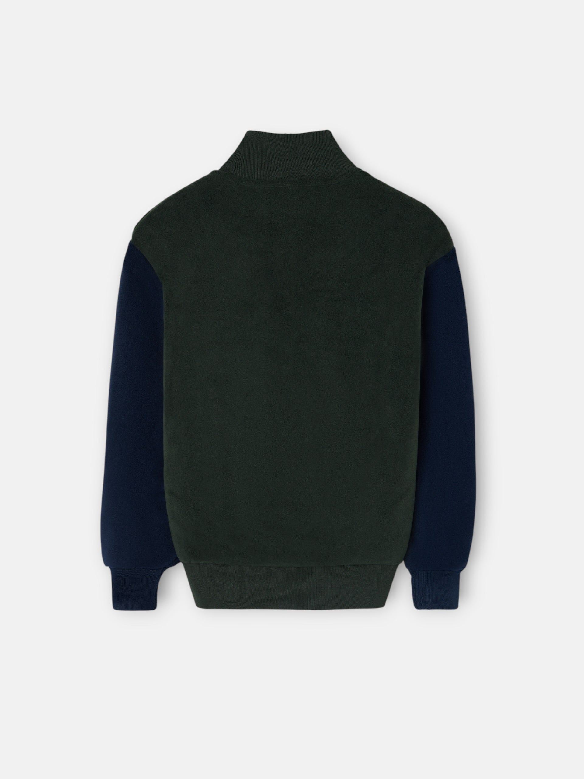 Forro polar fantasia para crianças com mangas verdes