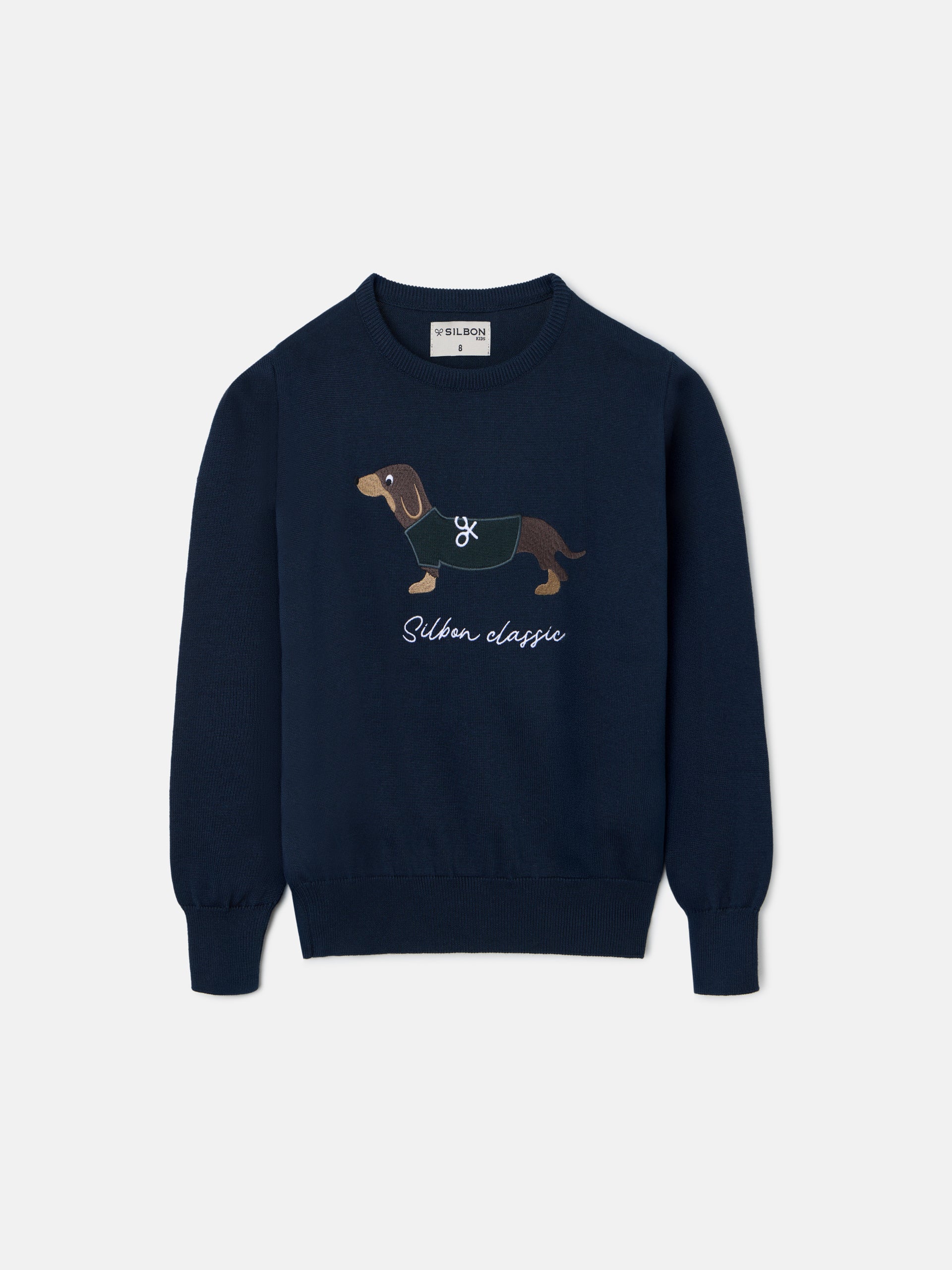 Blue kids dog jersey