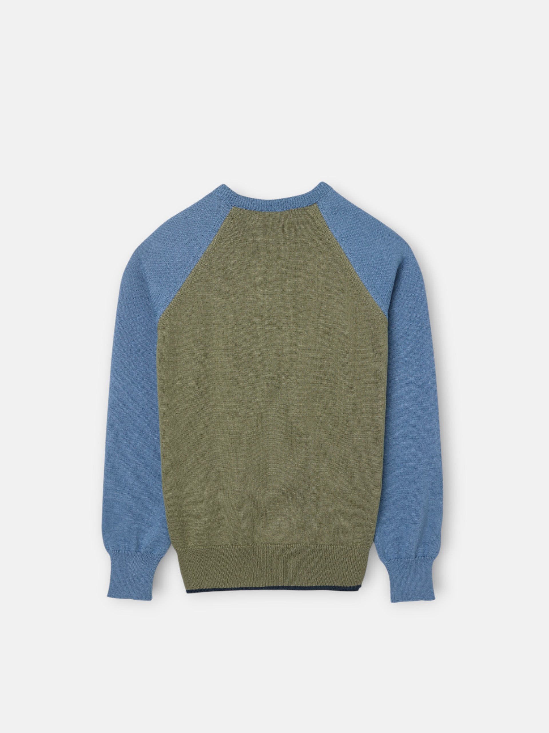 Camisola de criança de mangas azul-celeste