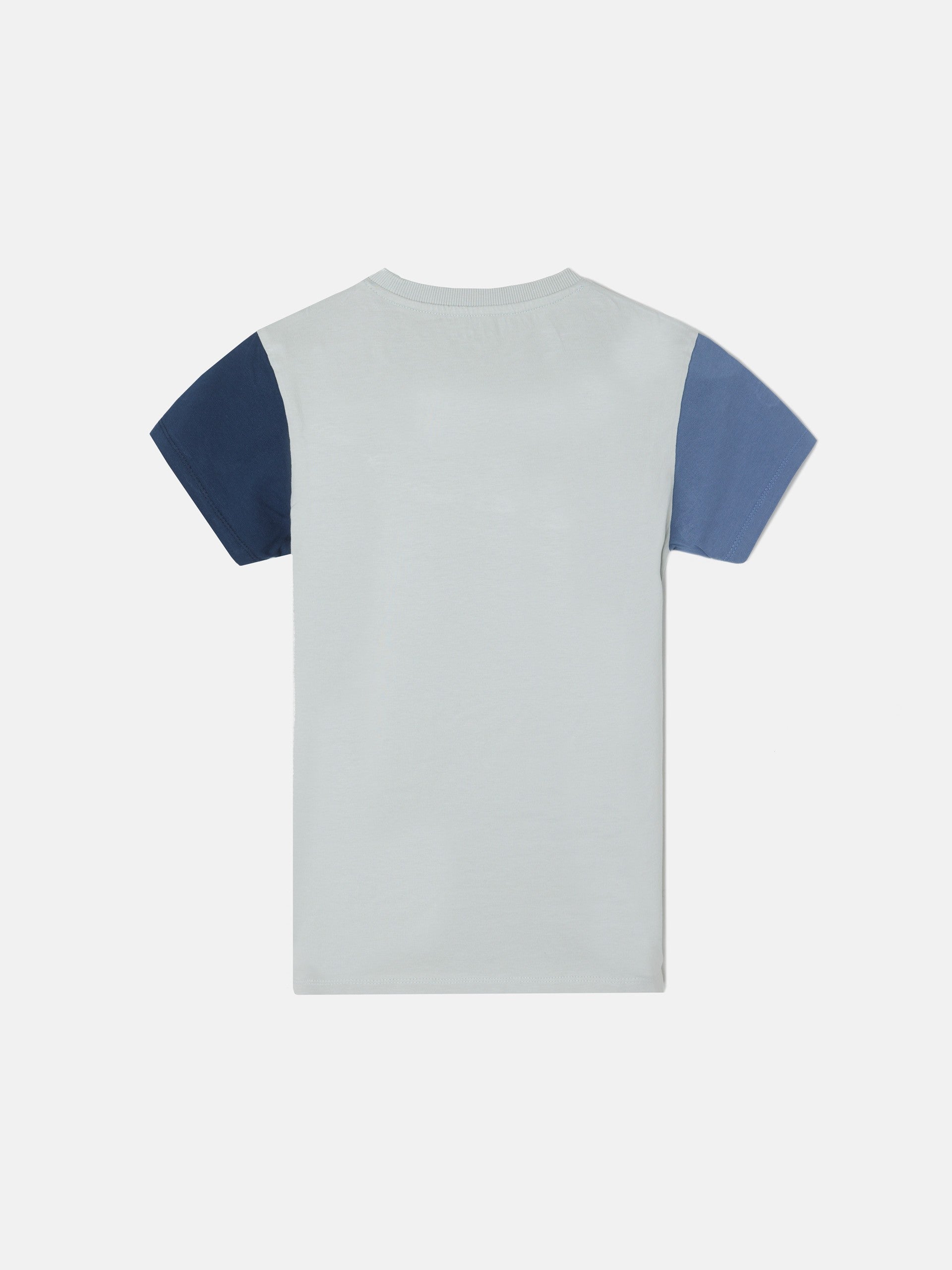 Kids' green sleeved T-shirt