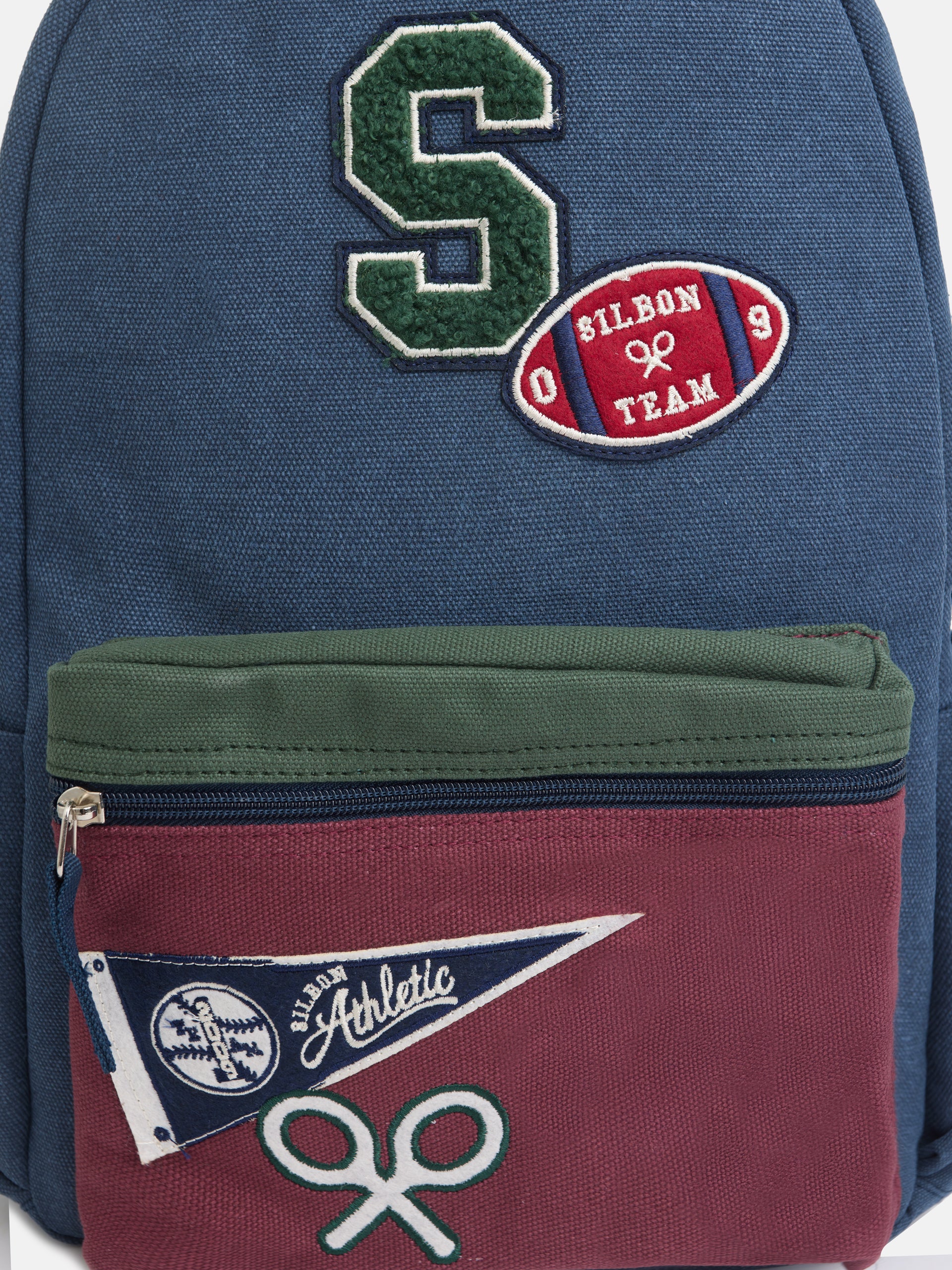 Mochila kids rugby colores azul marino