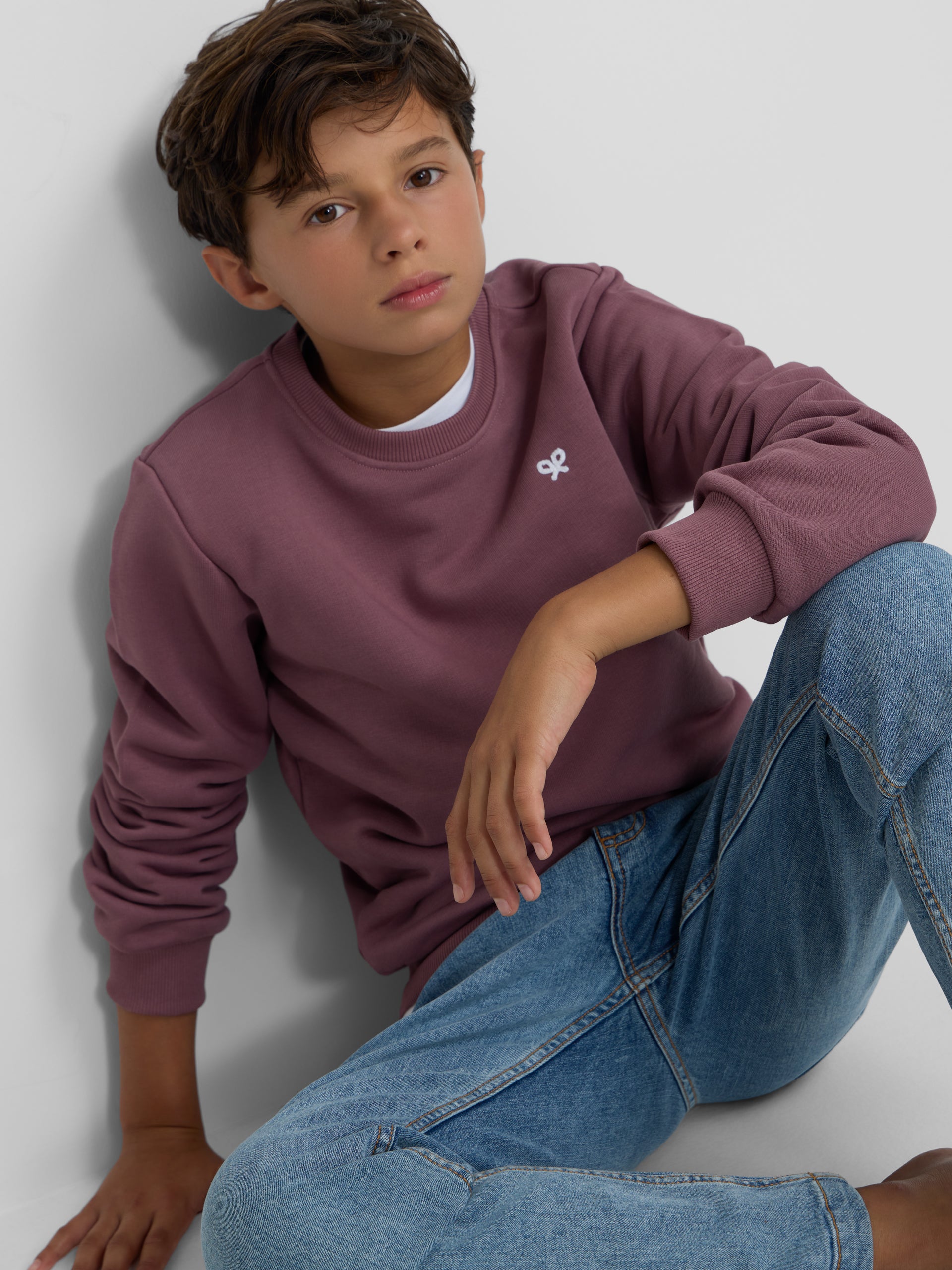 Sudadera kids petits burdeos