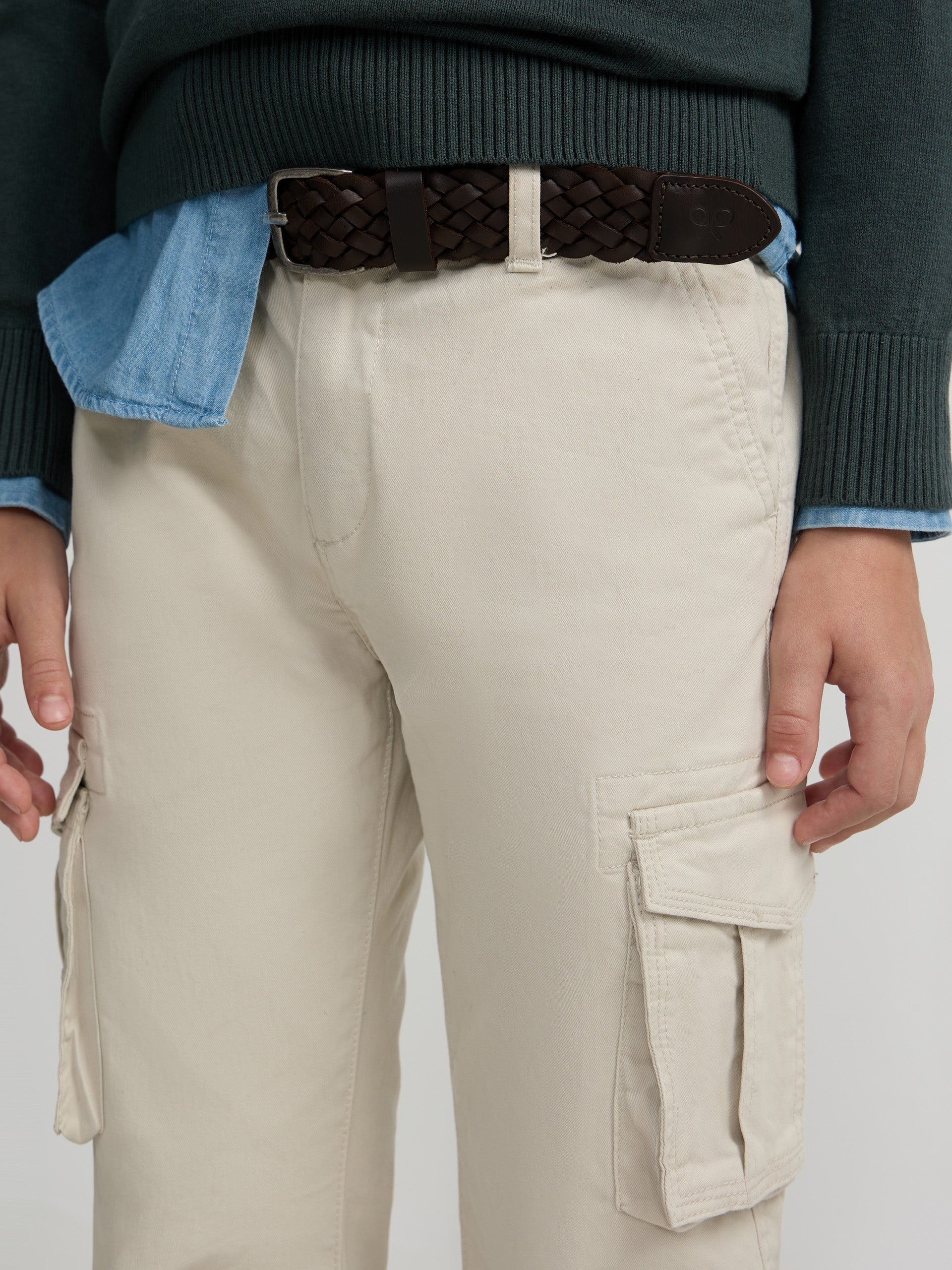 Pantalon sport kids cargo style piedra