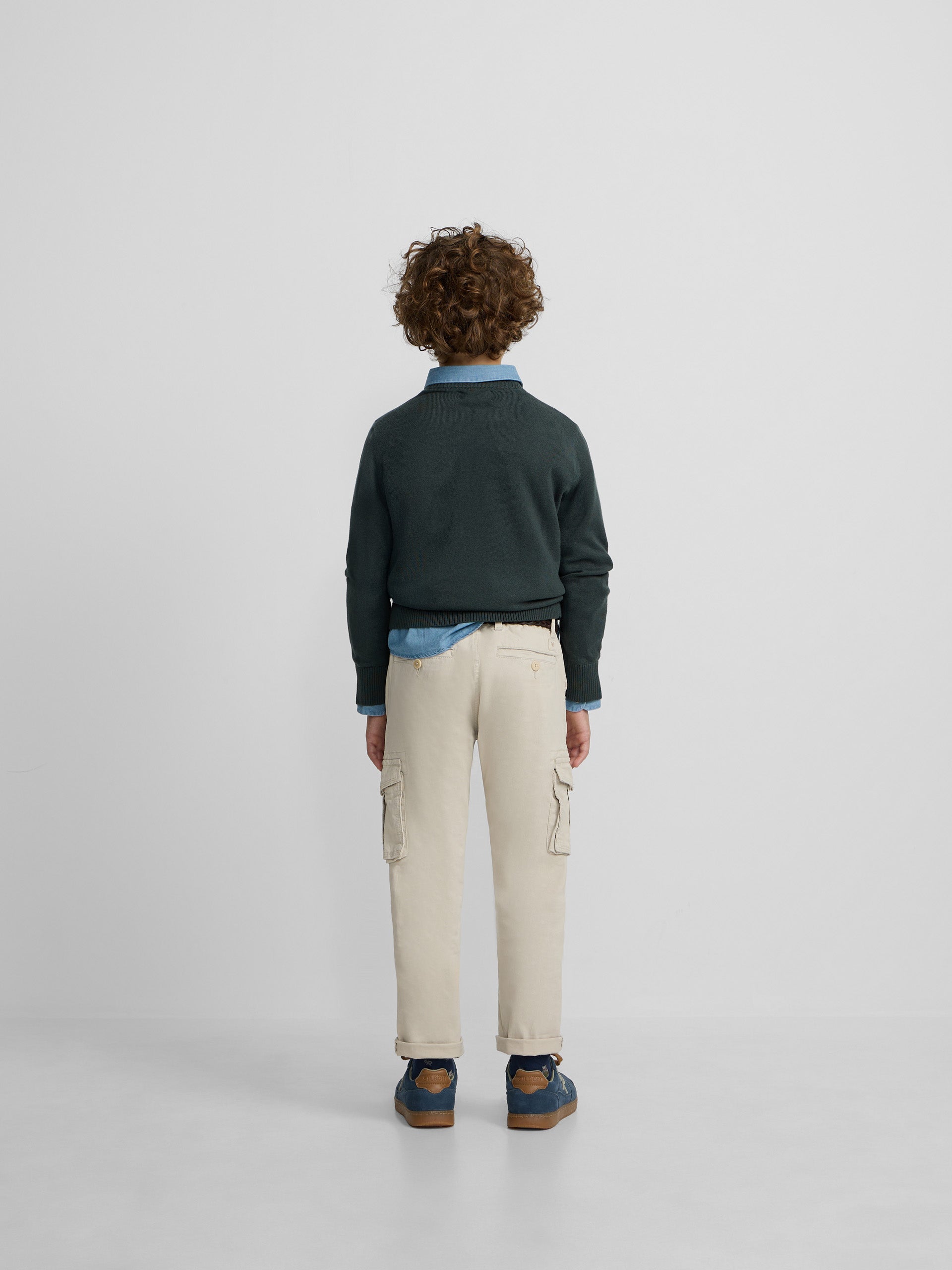 Pantalon sport kids cargo style piedra