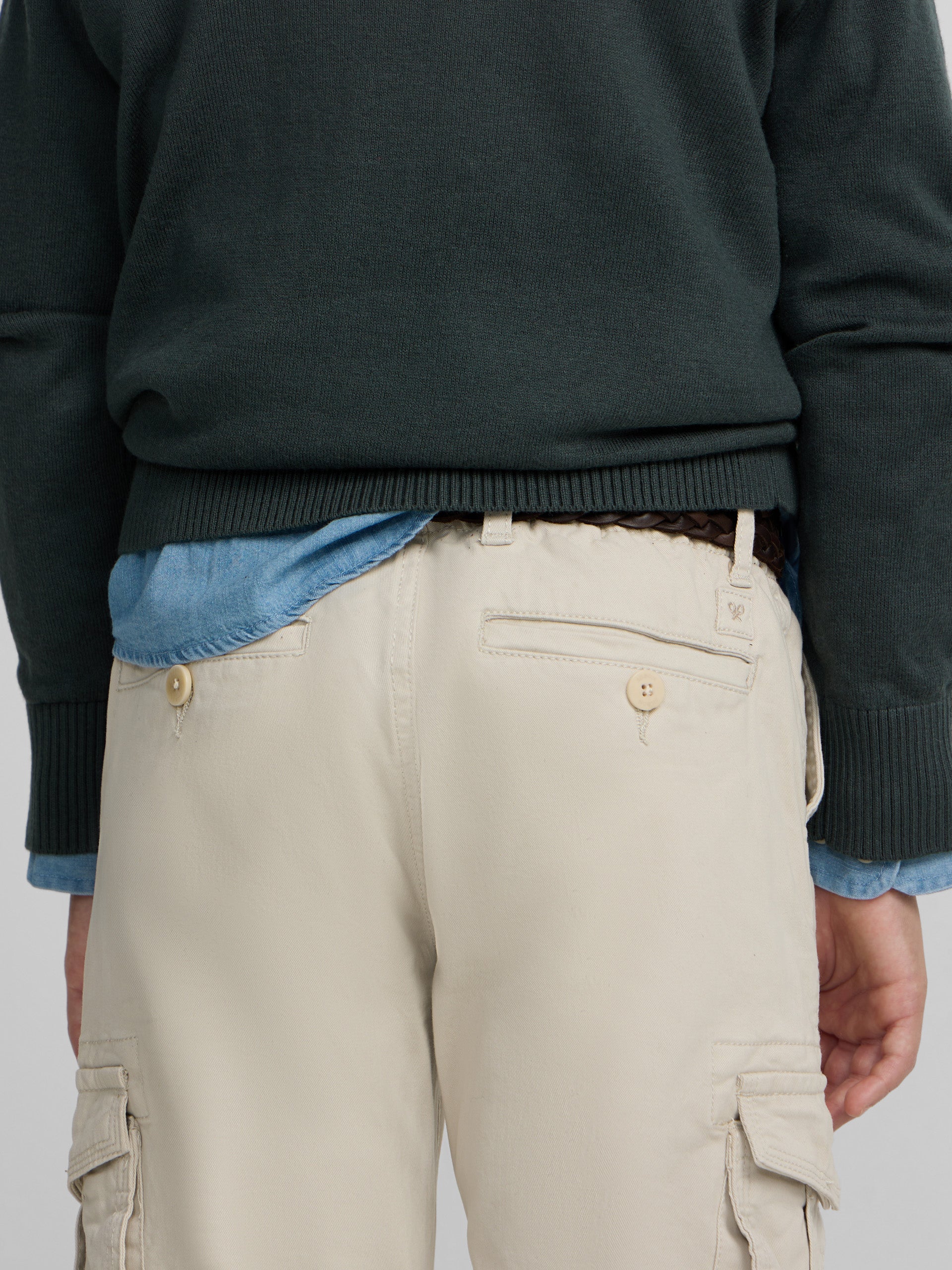 Pantalon sport kids cargo style piedra