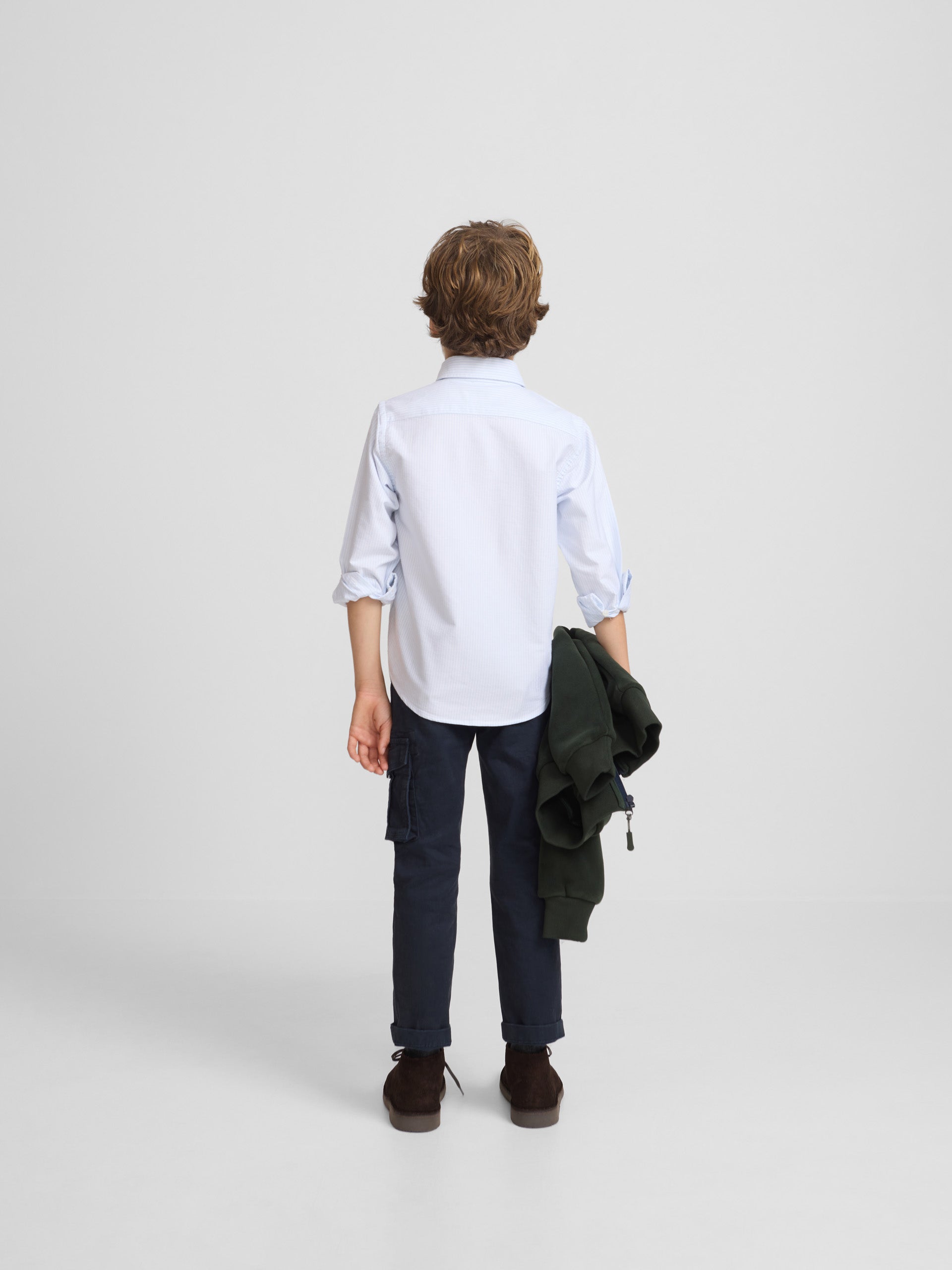 Pantalon sport kids cargo style azul marino