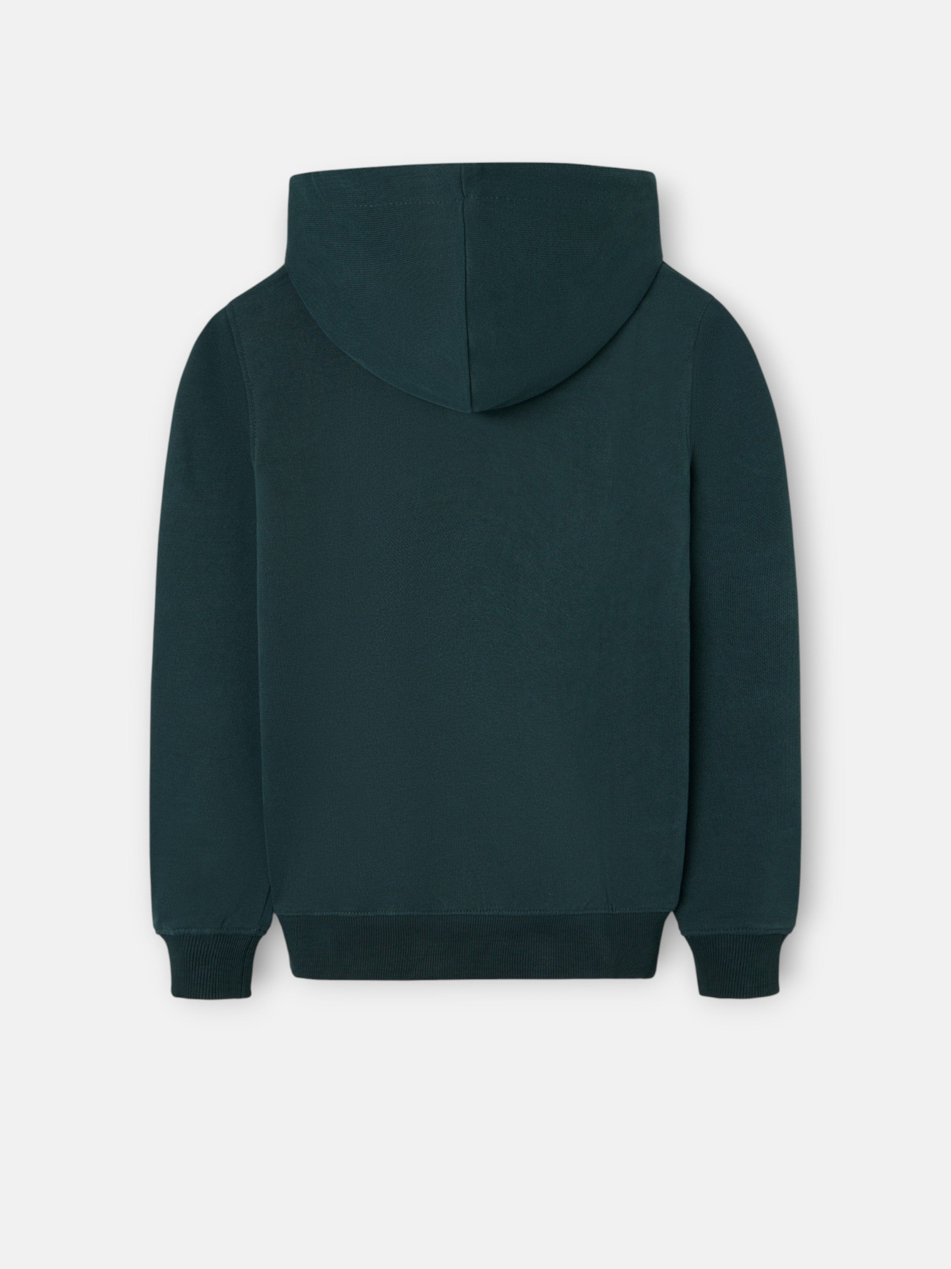 Sweat-shirt enfant à motif kangourou, vert foncé